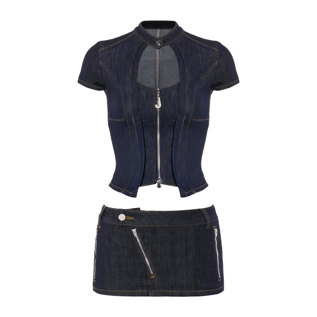 Roxy Denim Skirt
