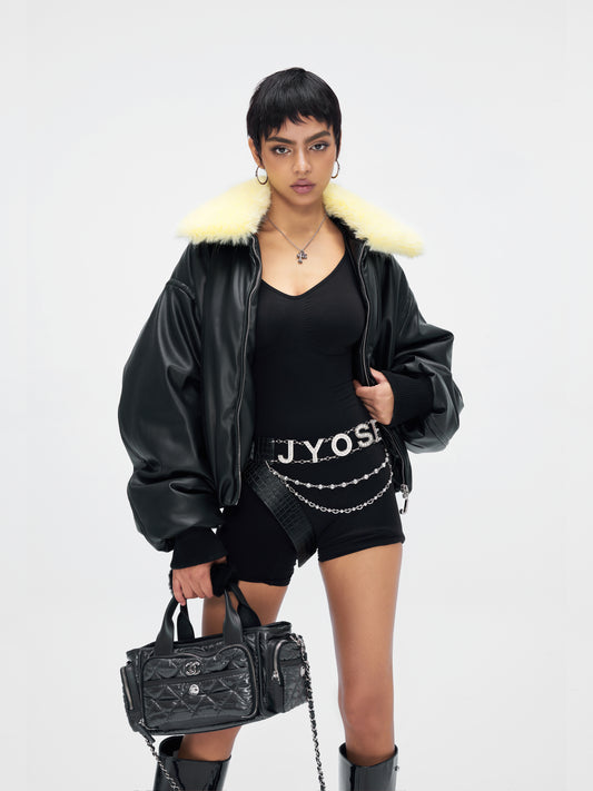 Leah Leather Jacket