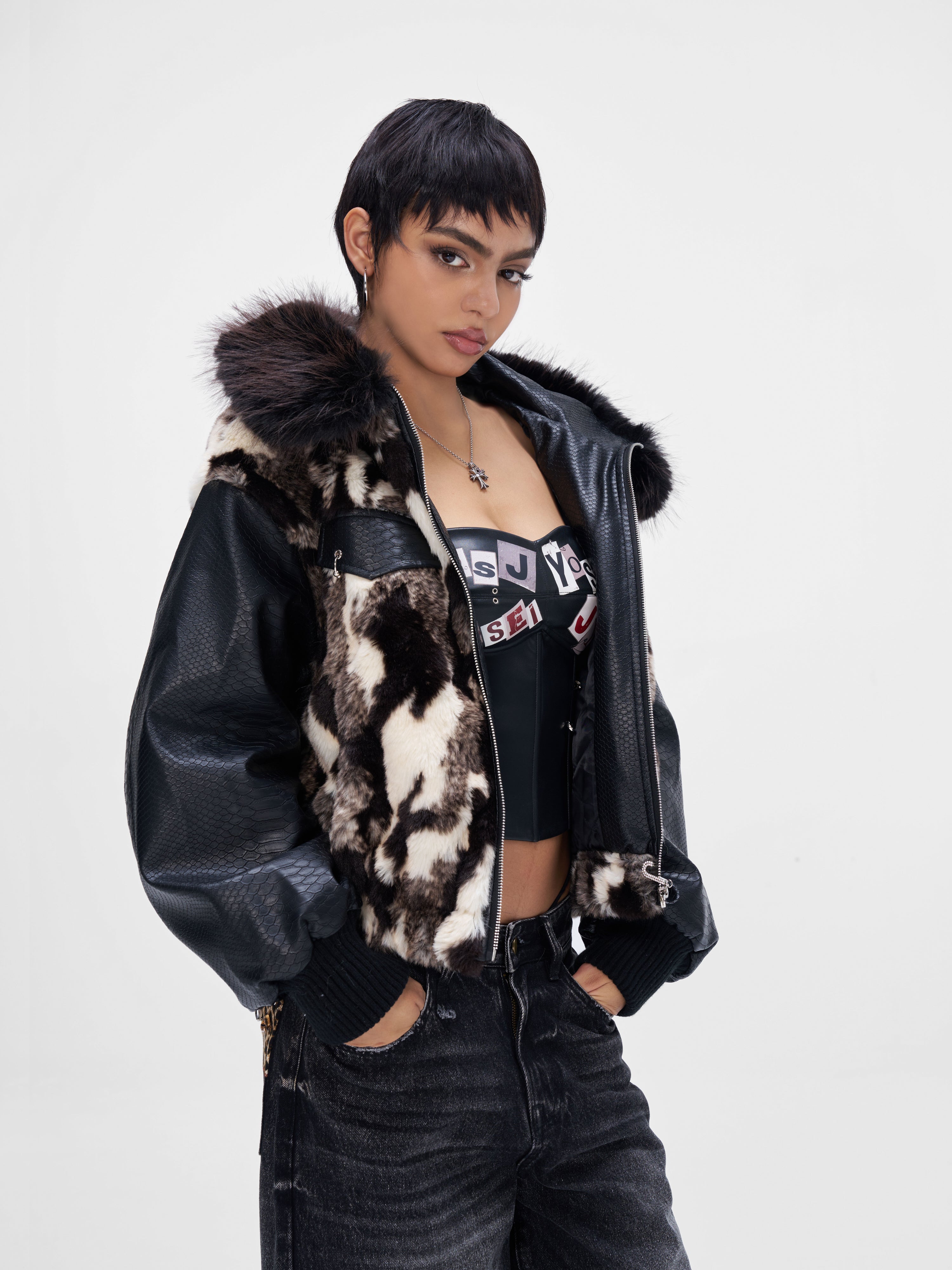 Leah Camo Jacket