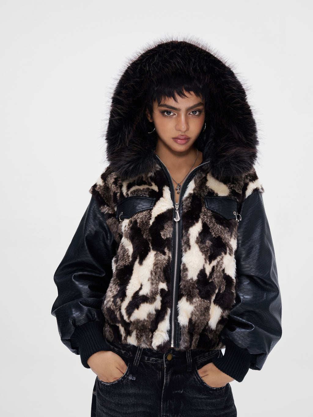 Leah Camo Jacket
