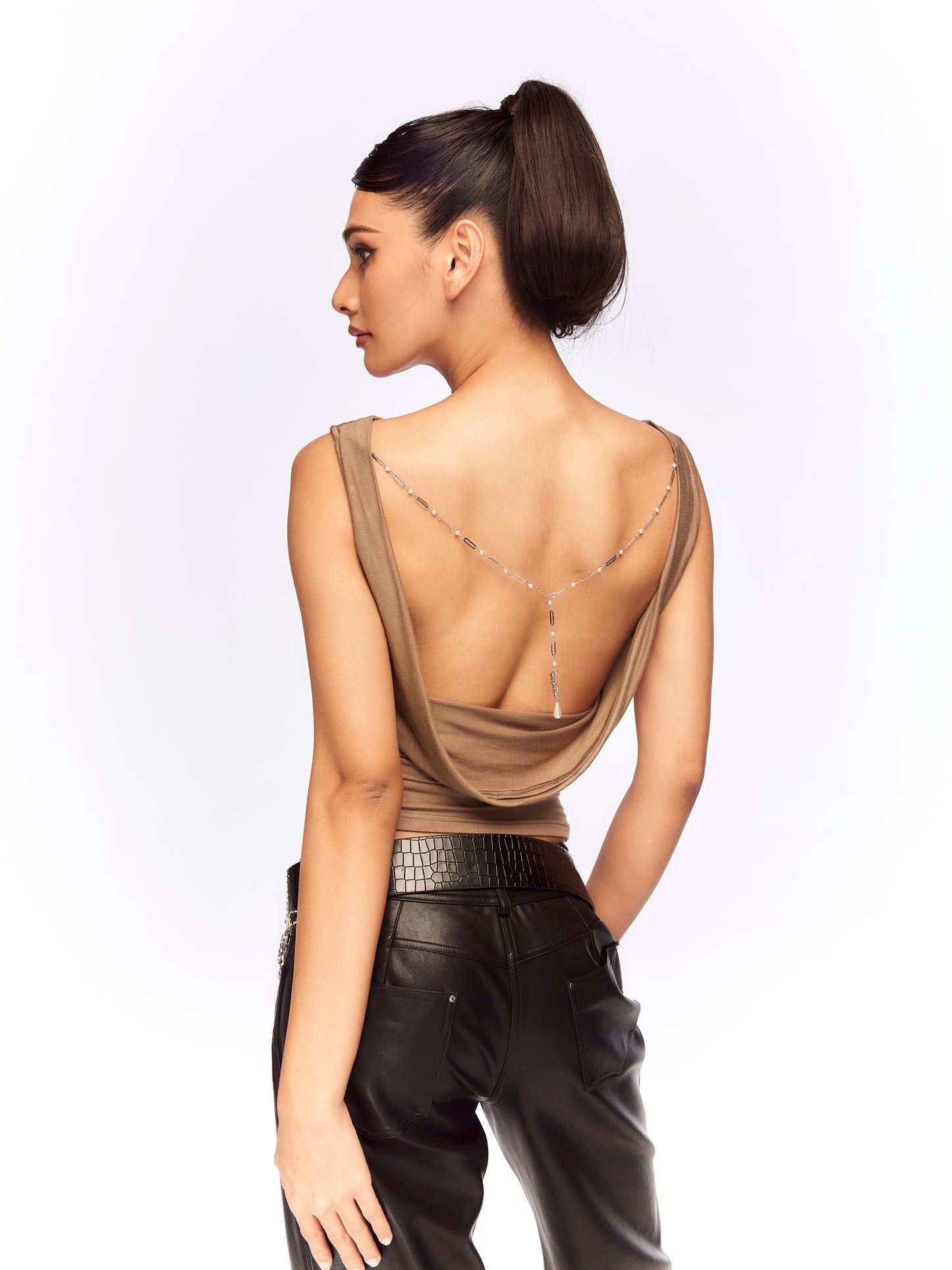 Elle Backless Top