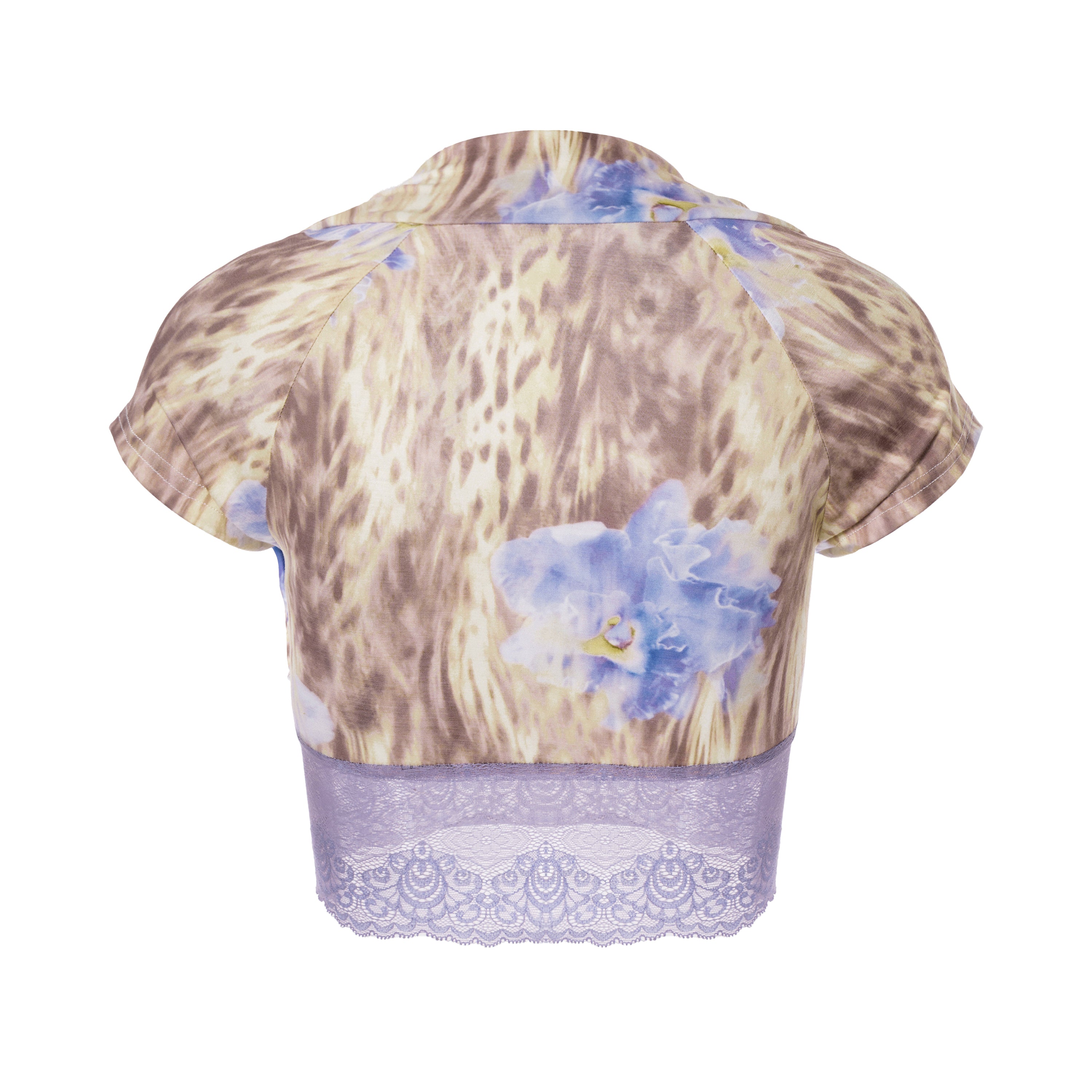 Violet Crop Top