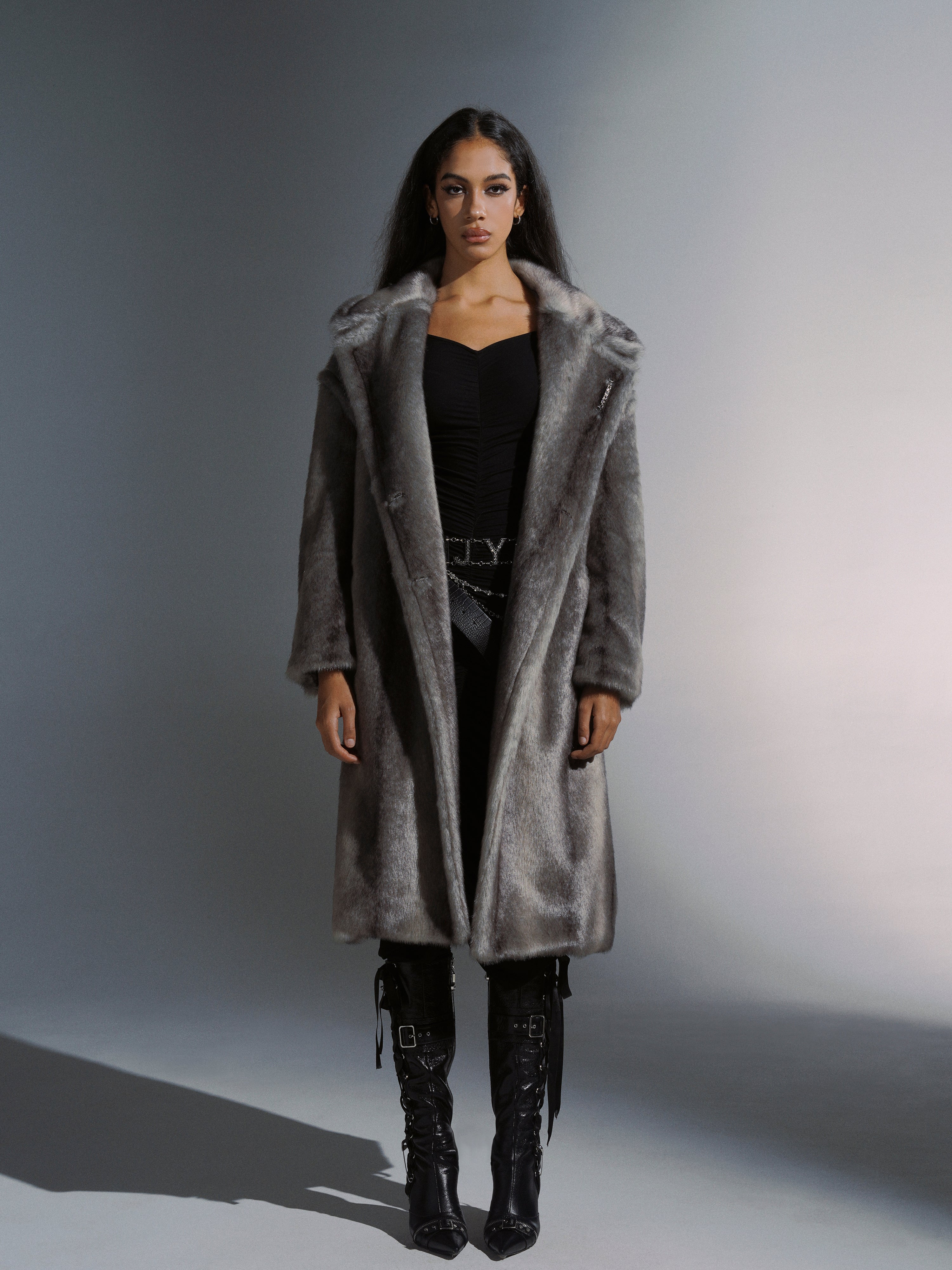 Isabella Faux Fur Coat