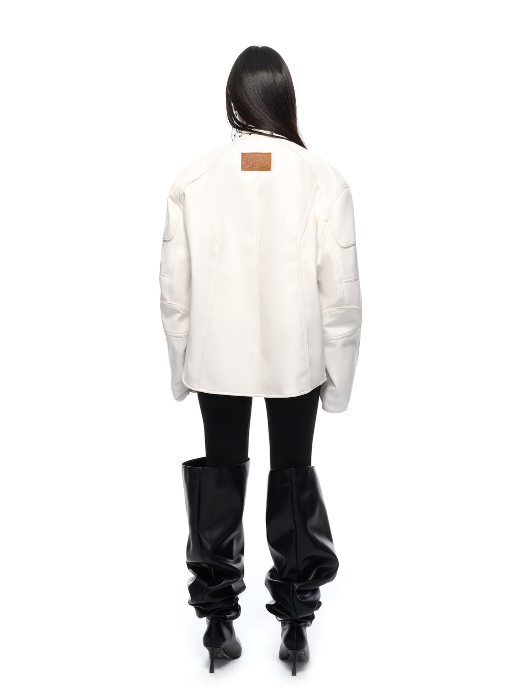 Jersey Leather Jacket