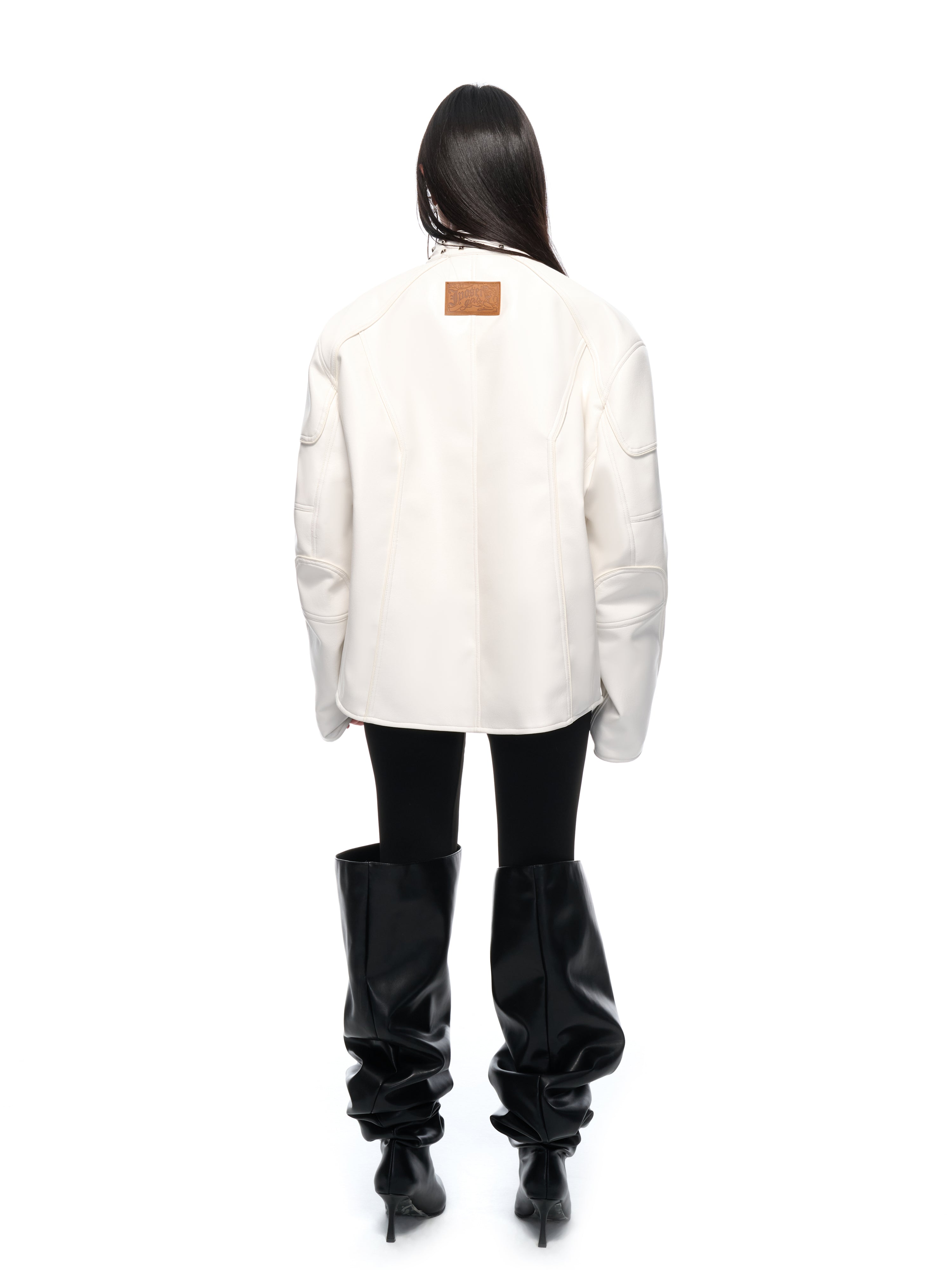 Jersey Leather Jacket