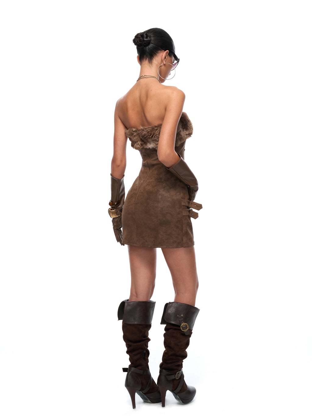 Sienna Leather Dress