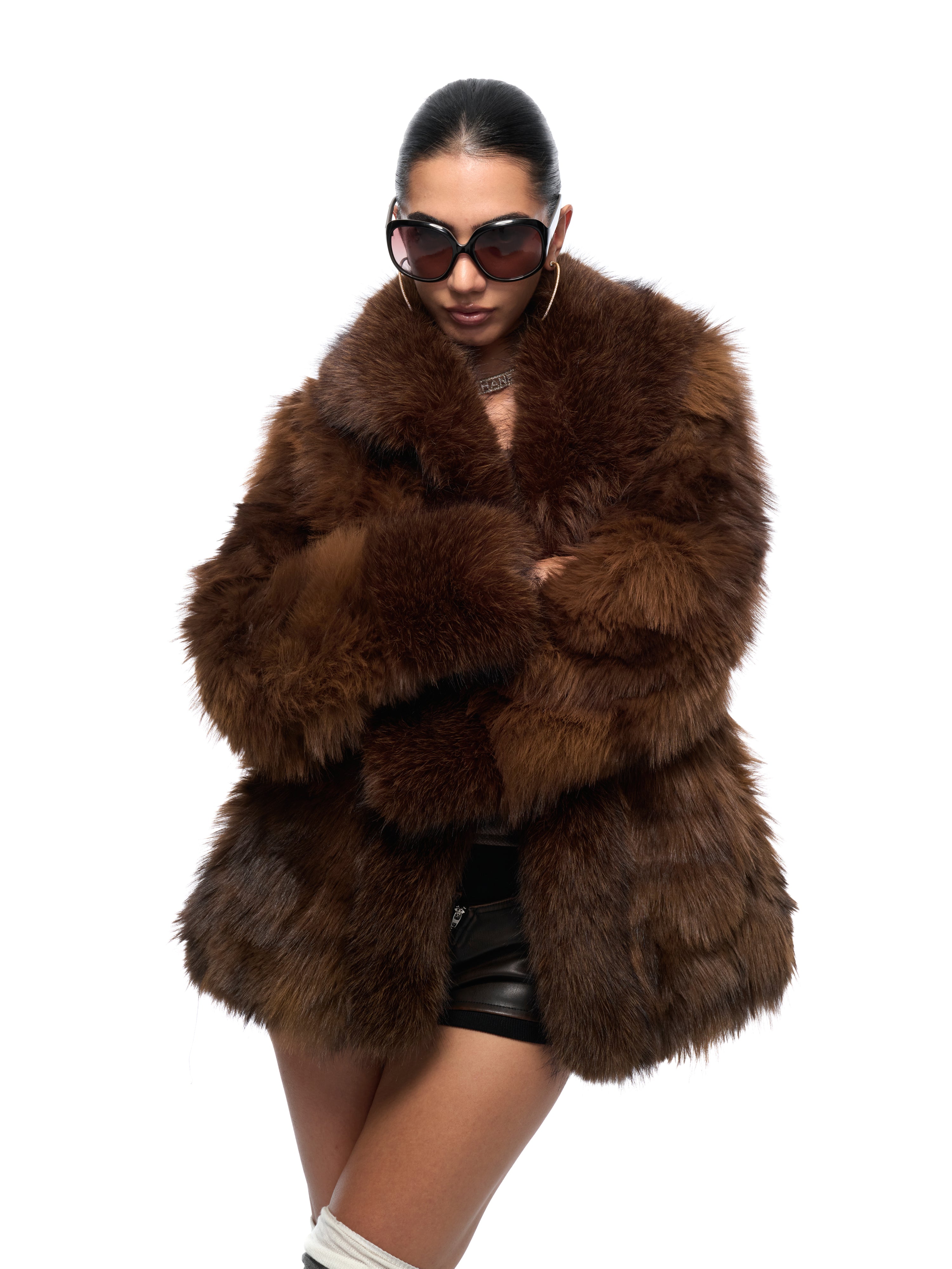 Holly Luxe Fur Coat
