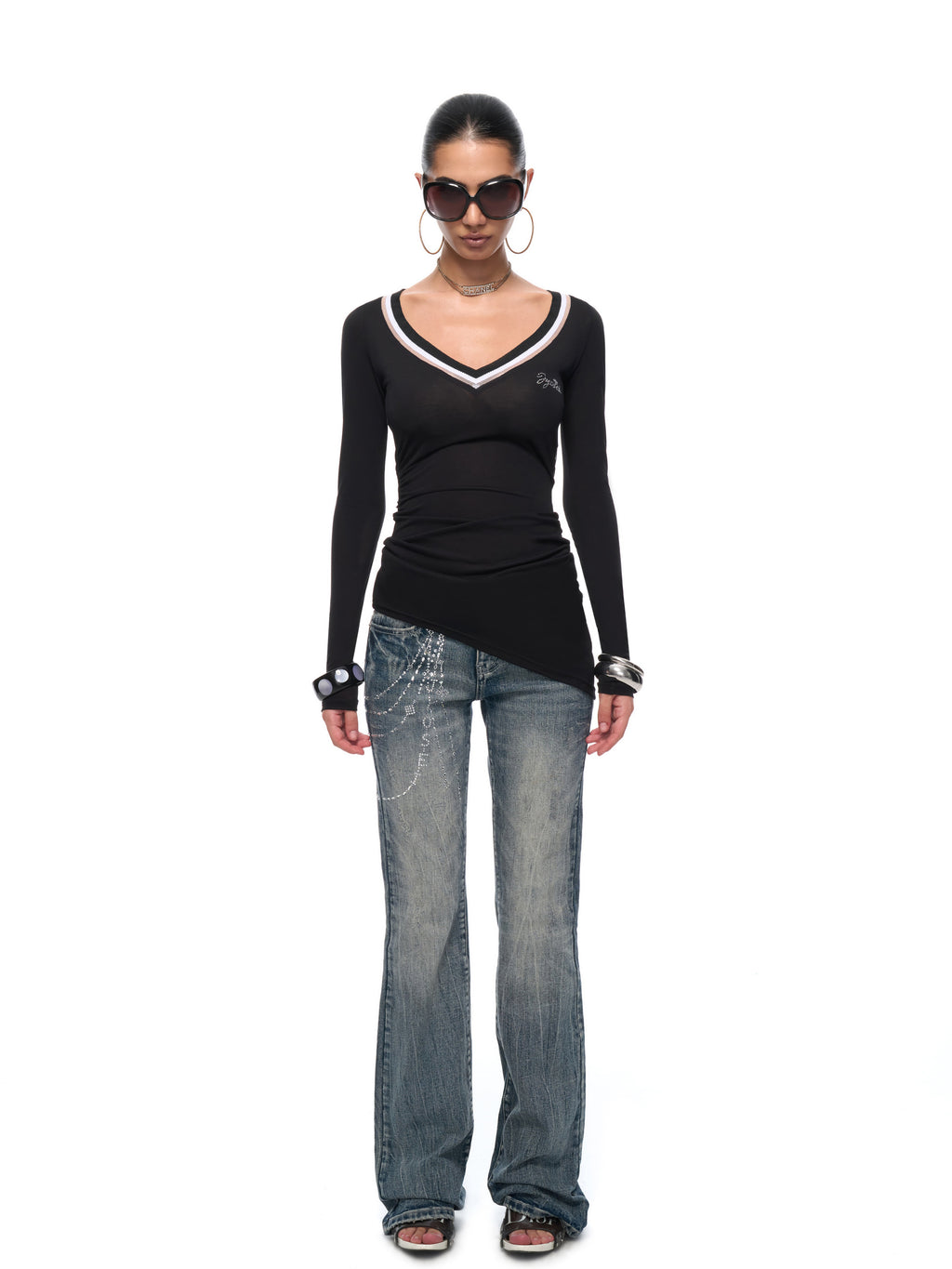 Nora V Neck