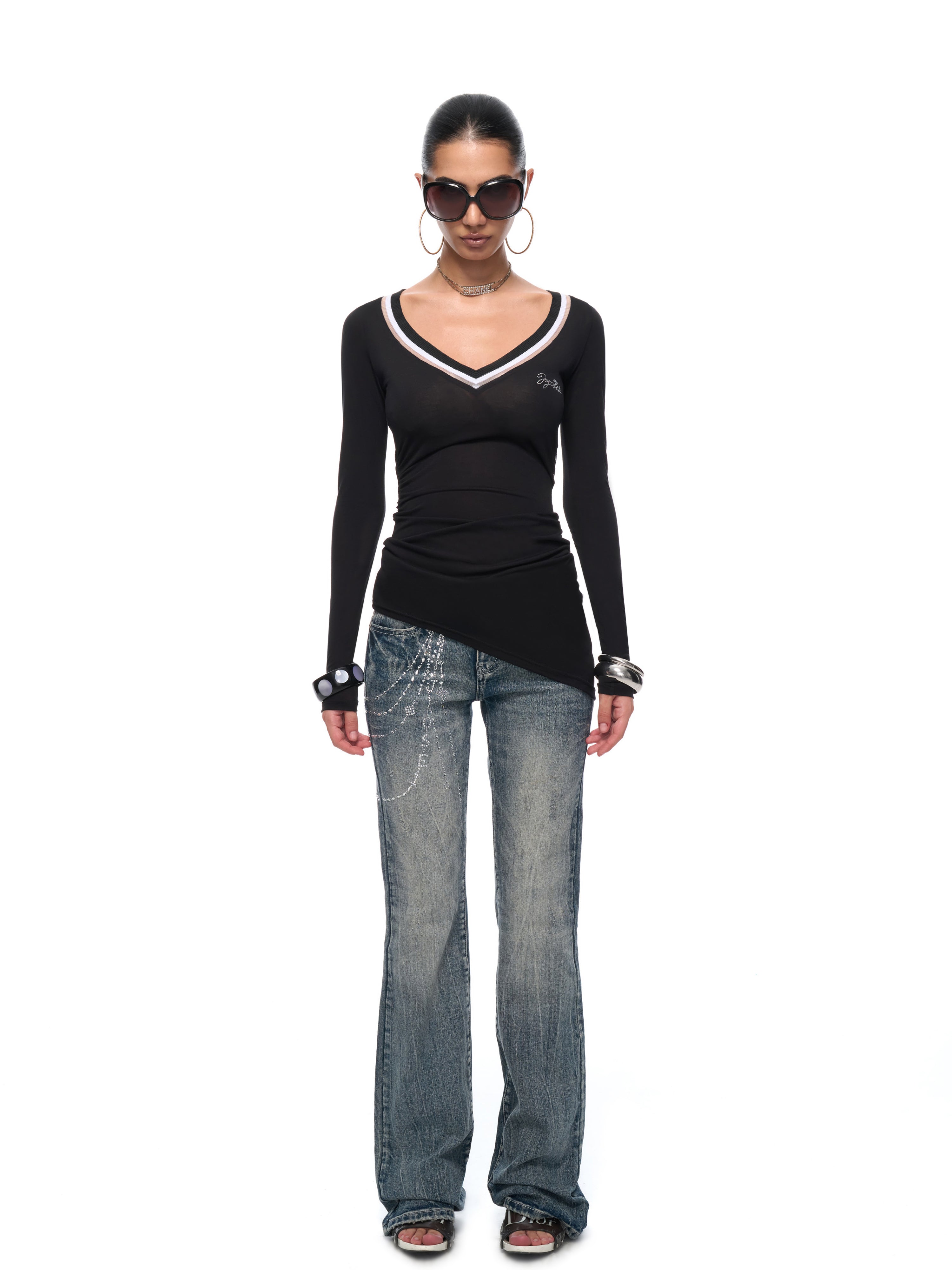 Nora V Neck