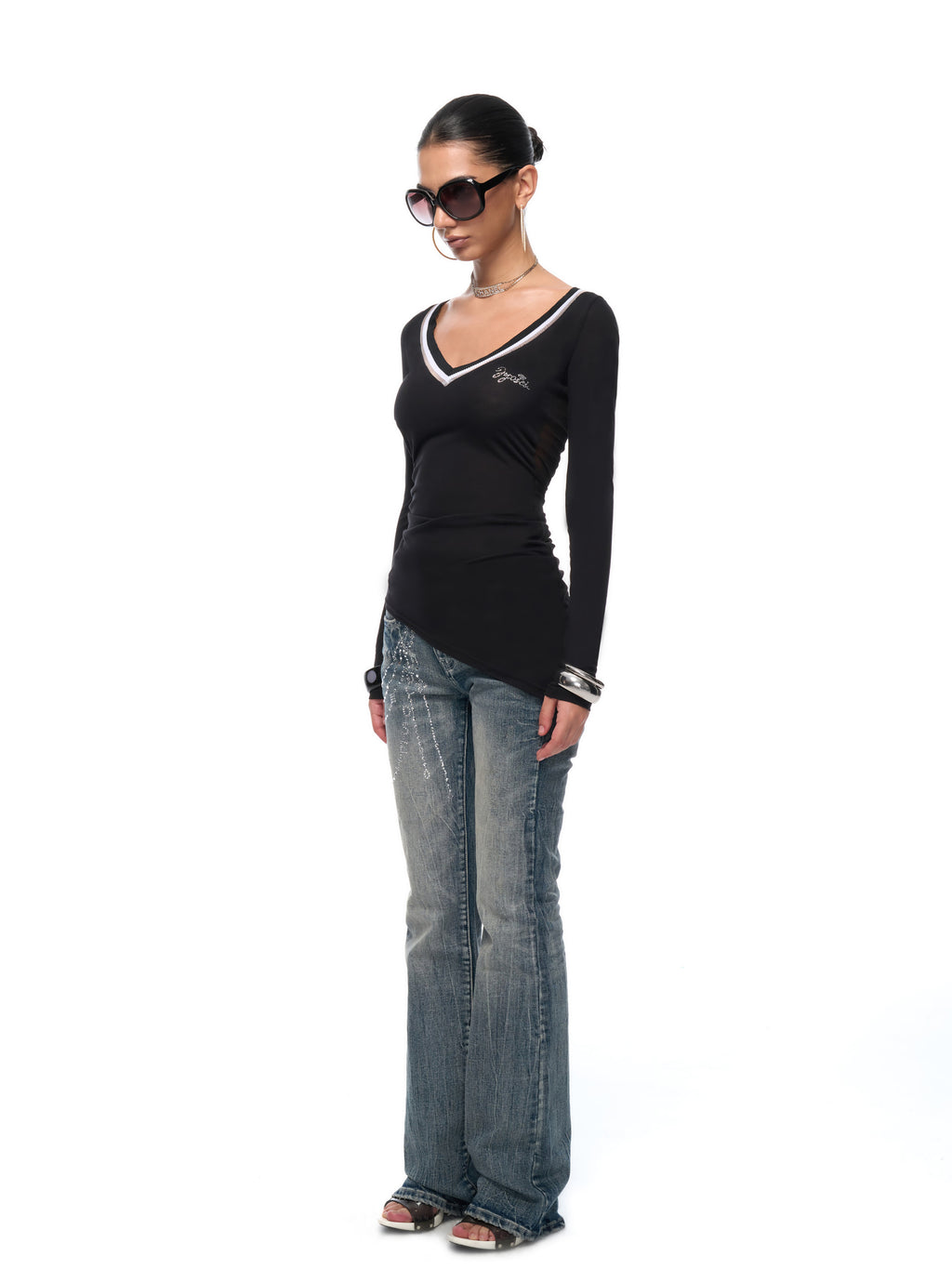 Nora V Neck