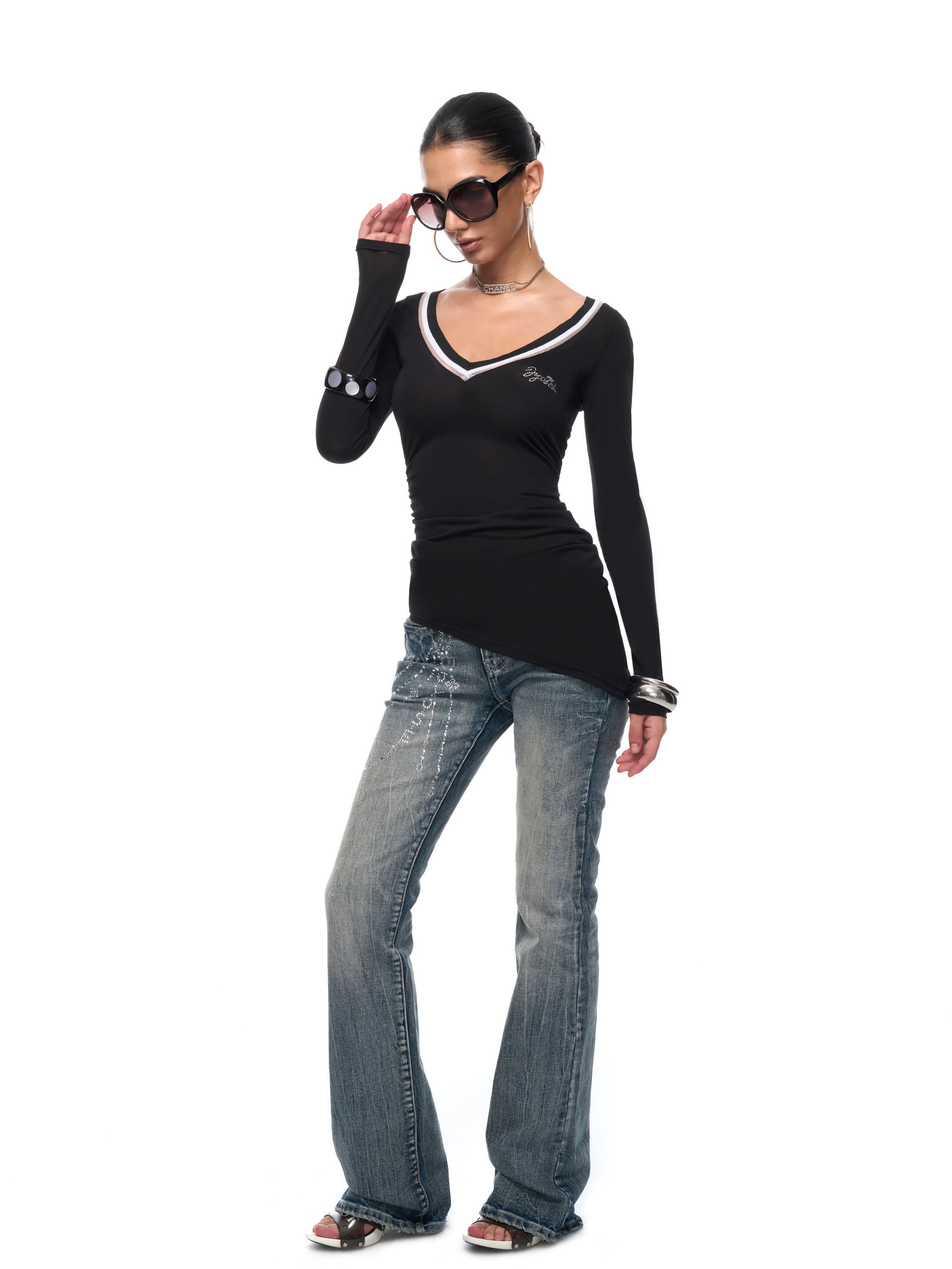 Nora V Neck
