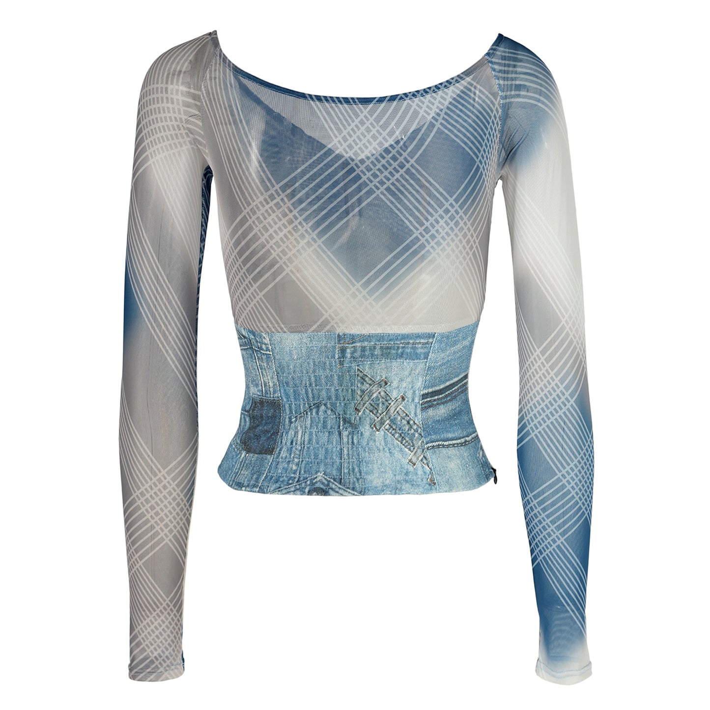 Gia Denim Top