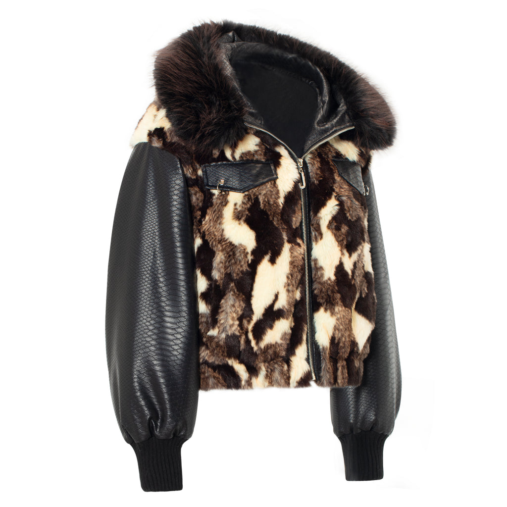 Leah Camo Jacket