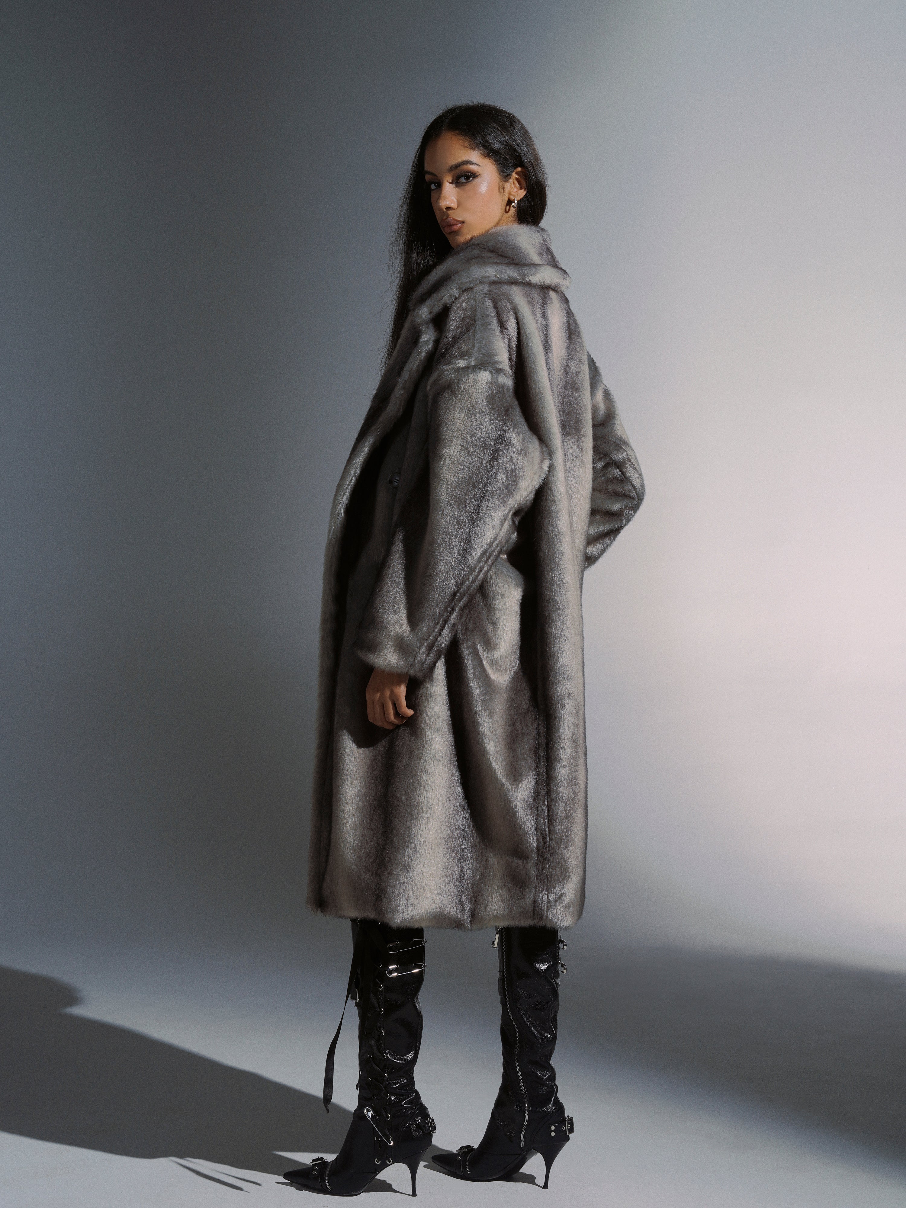 Isabella Faux Fur Coat