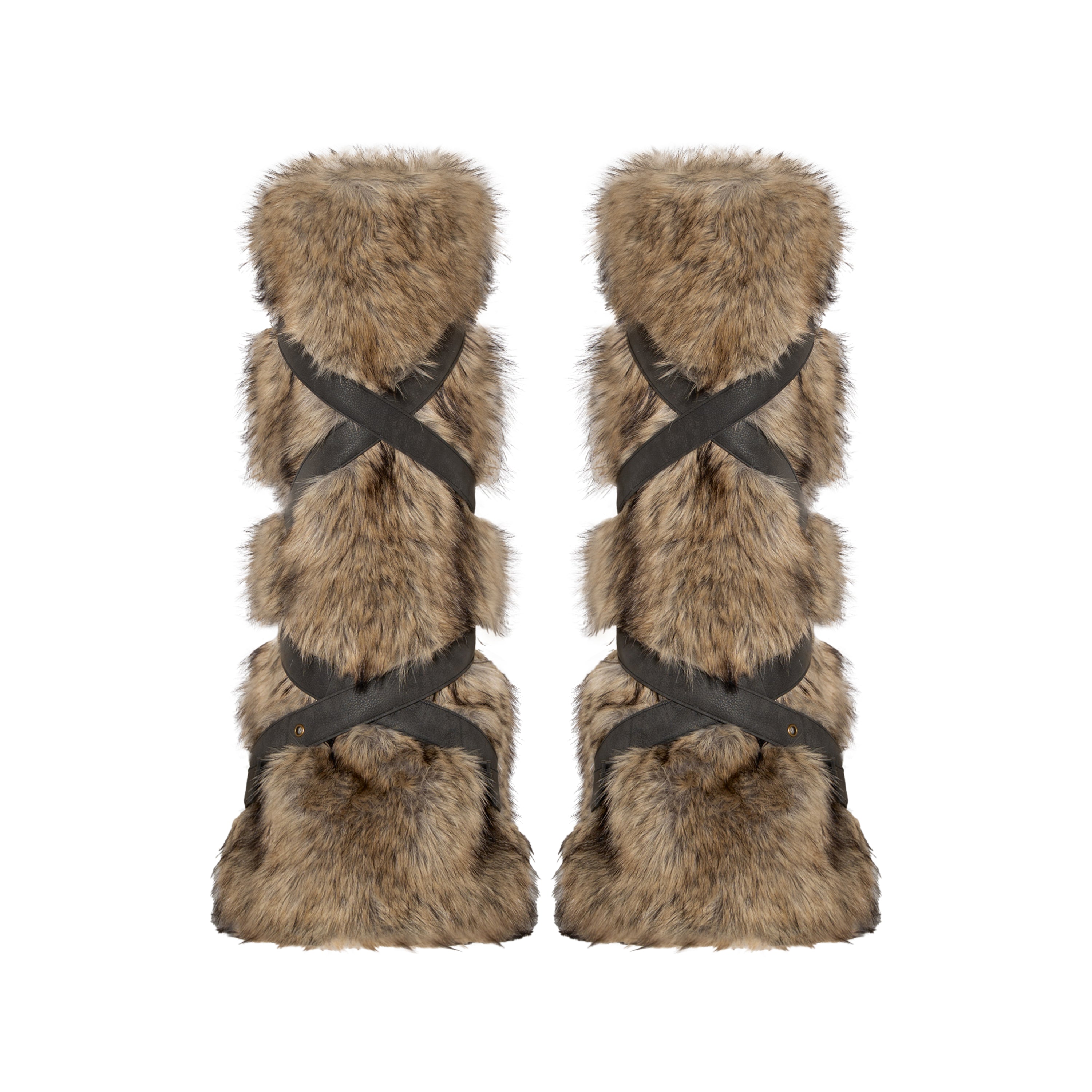 Nora Faux Fur Leg Warmers
