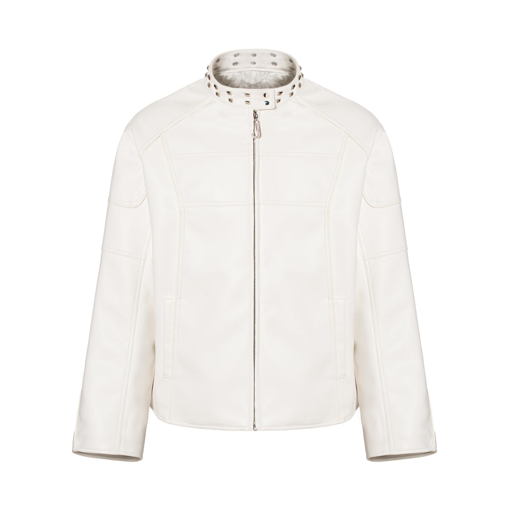 Jersey Leather Jacket