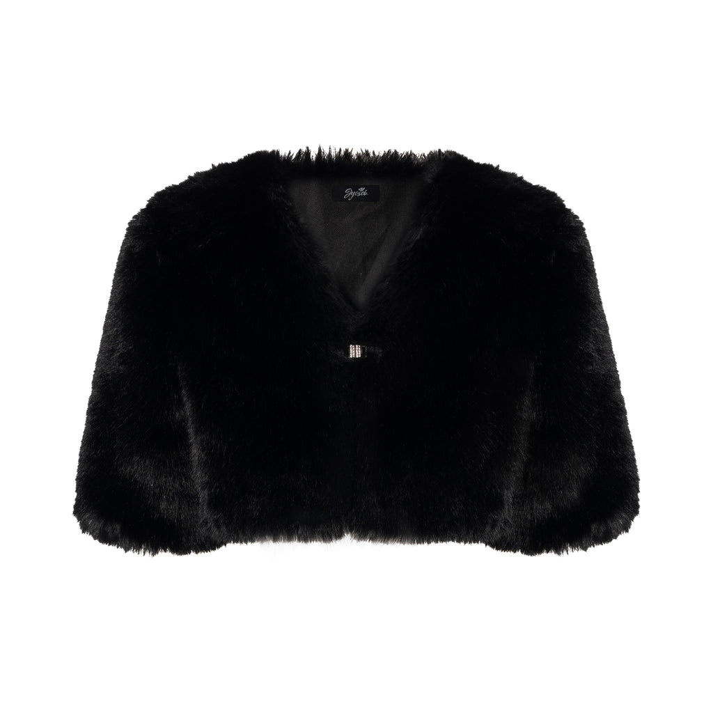 Holly Faux Fur Cape