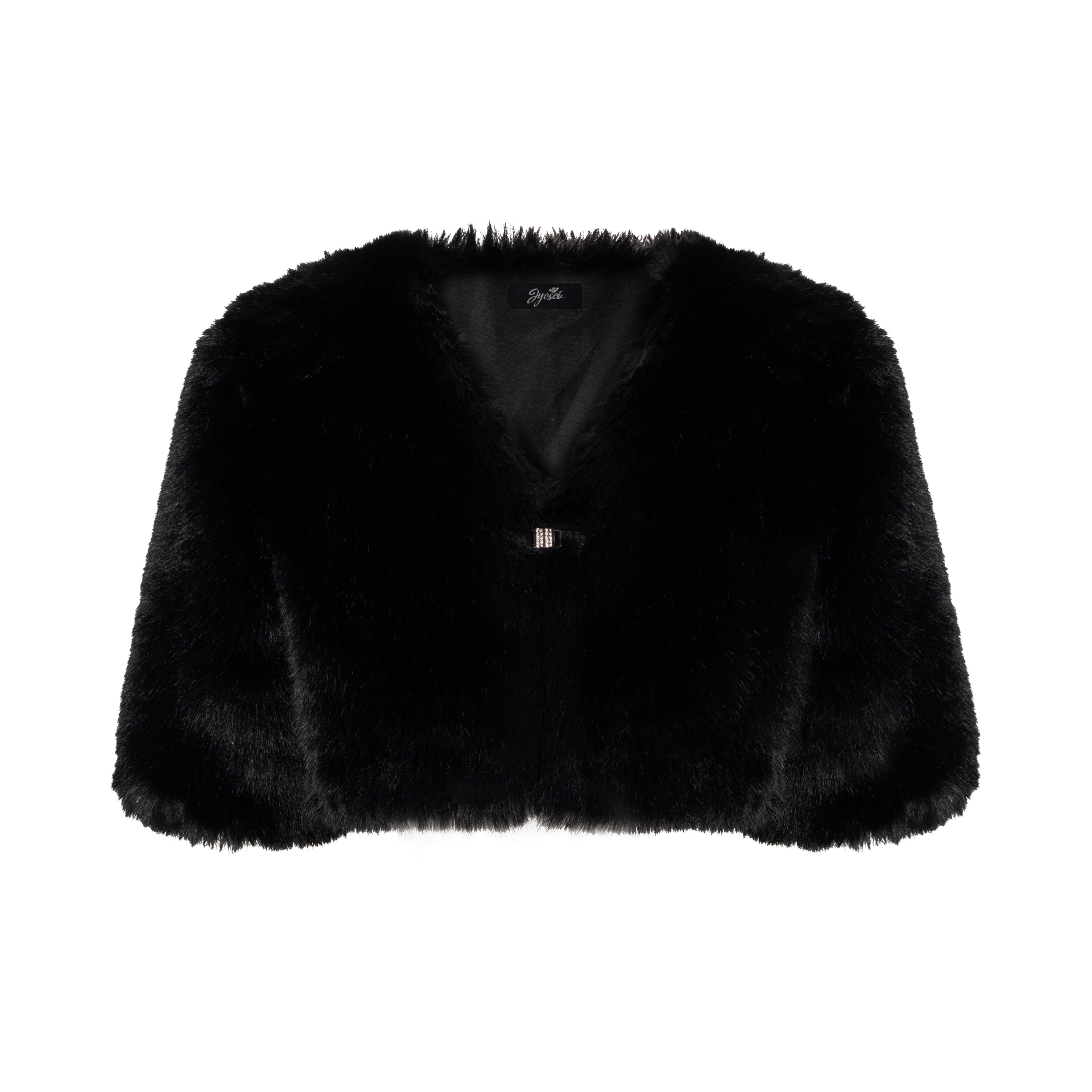 Holly Faux Fur Cape
