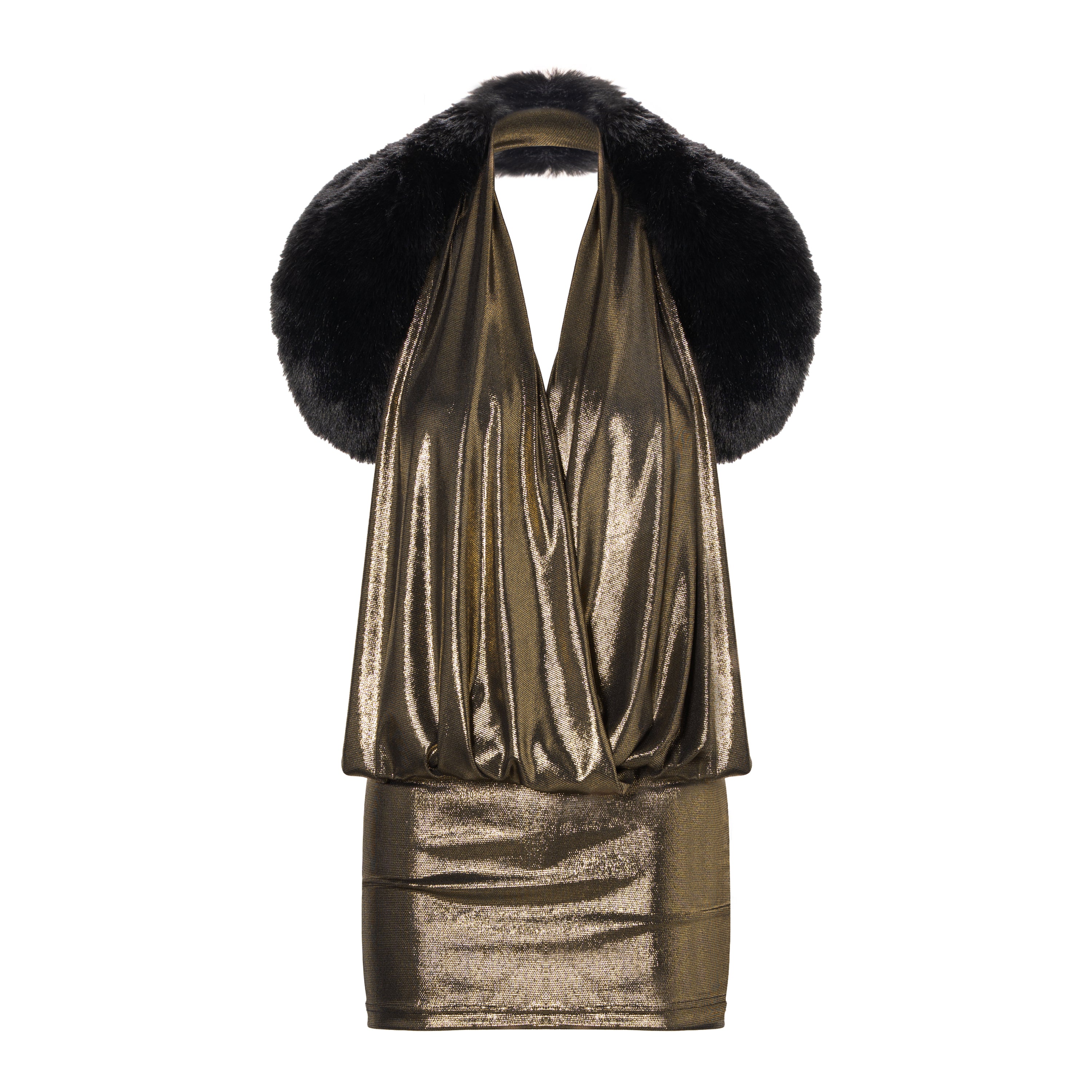 Gold Rush Muse Dress