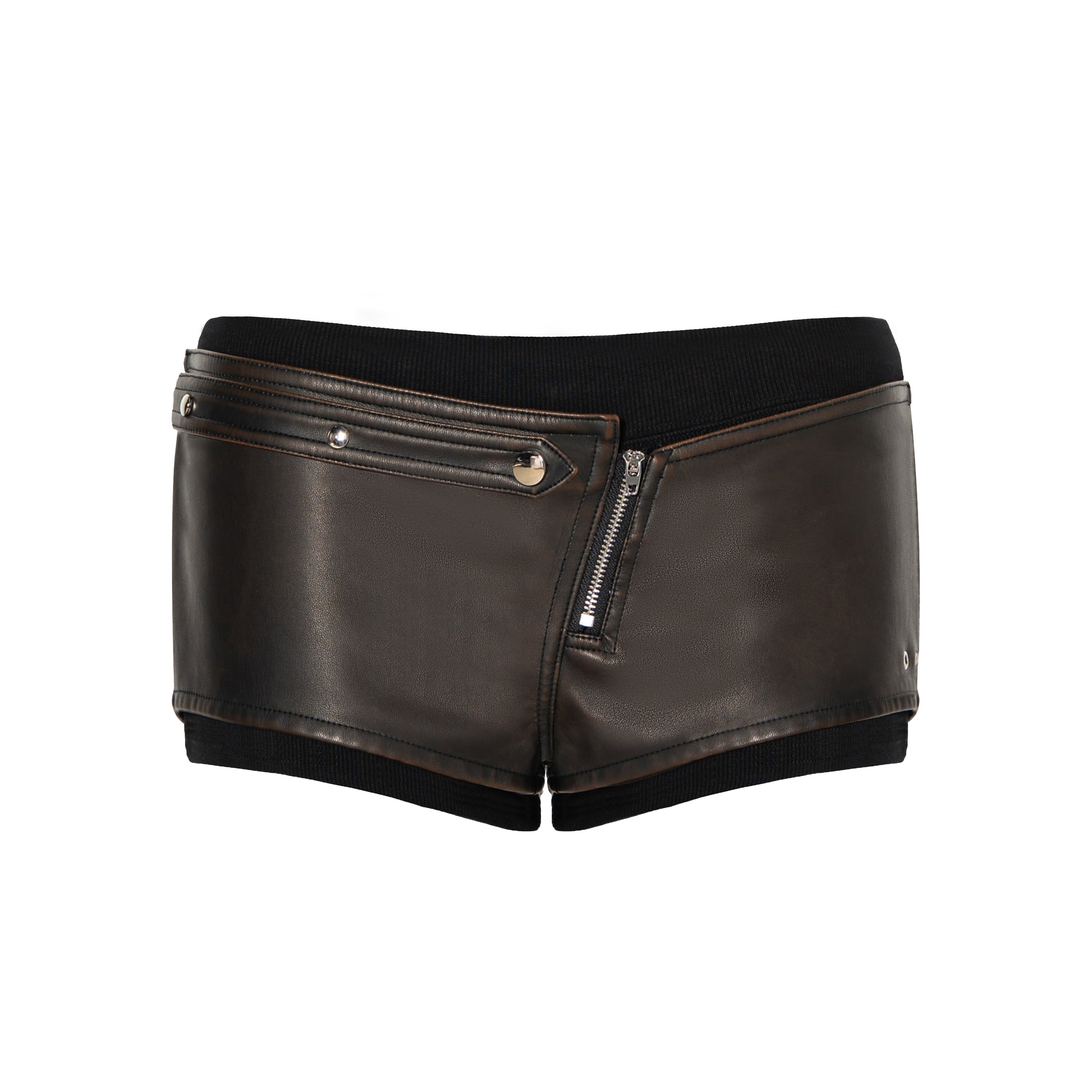 Nora Leather Shorts