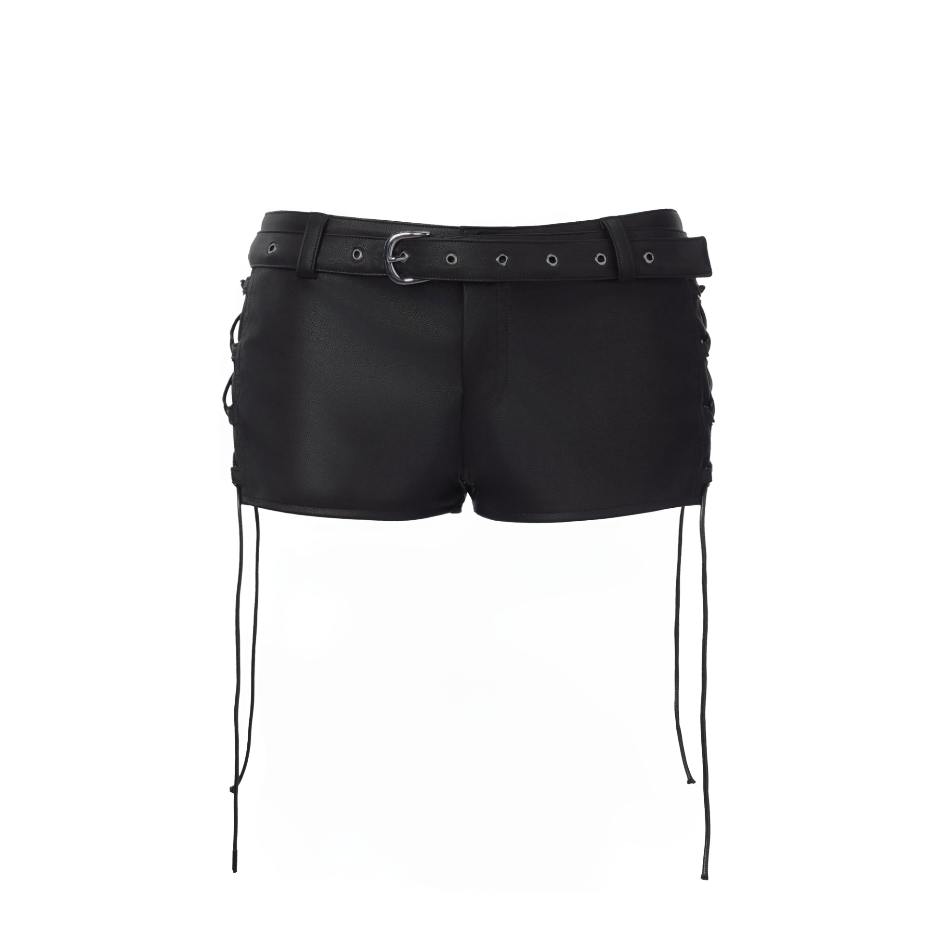 Rita Leather Shorts