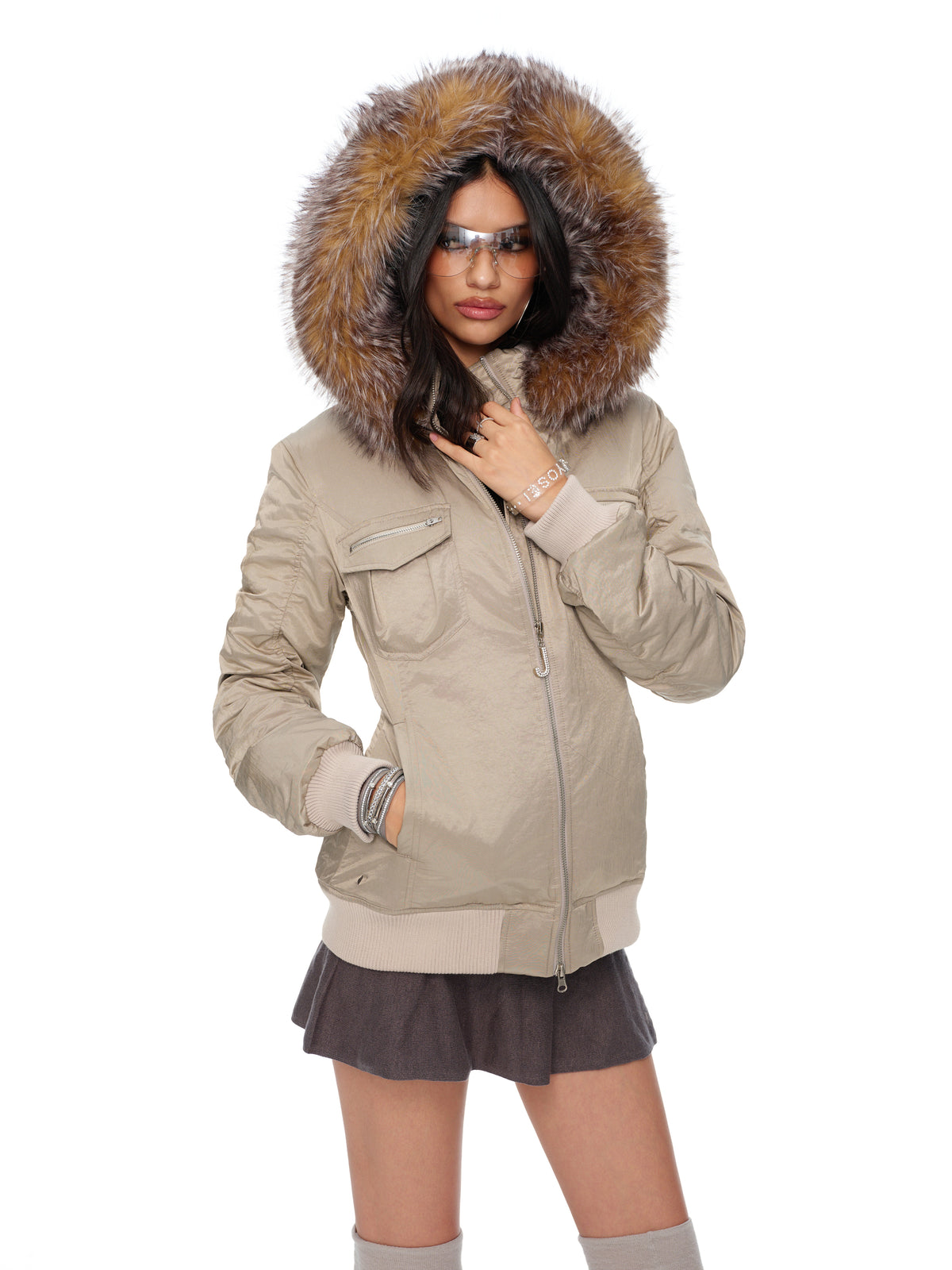 Gigi Hooded Jacket