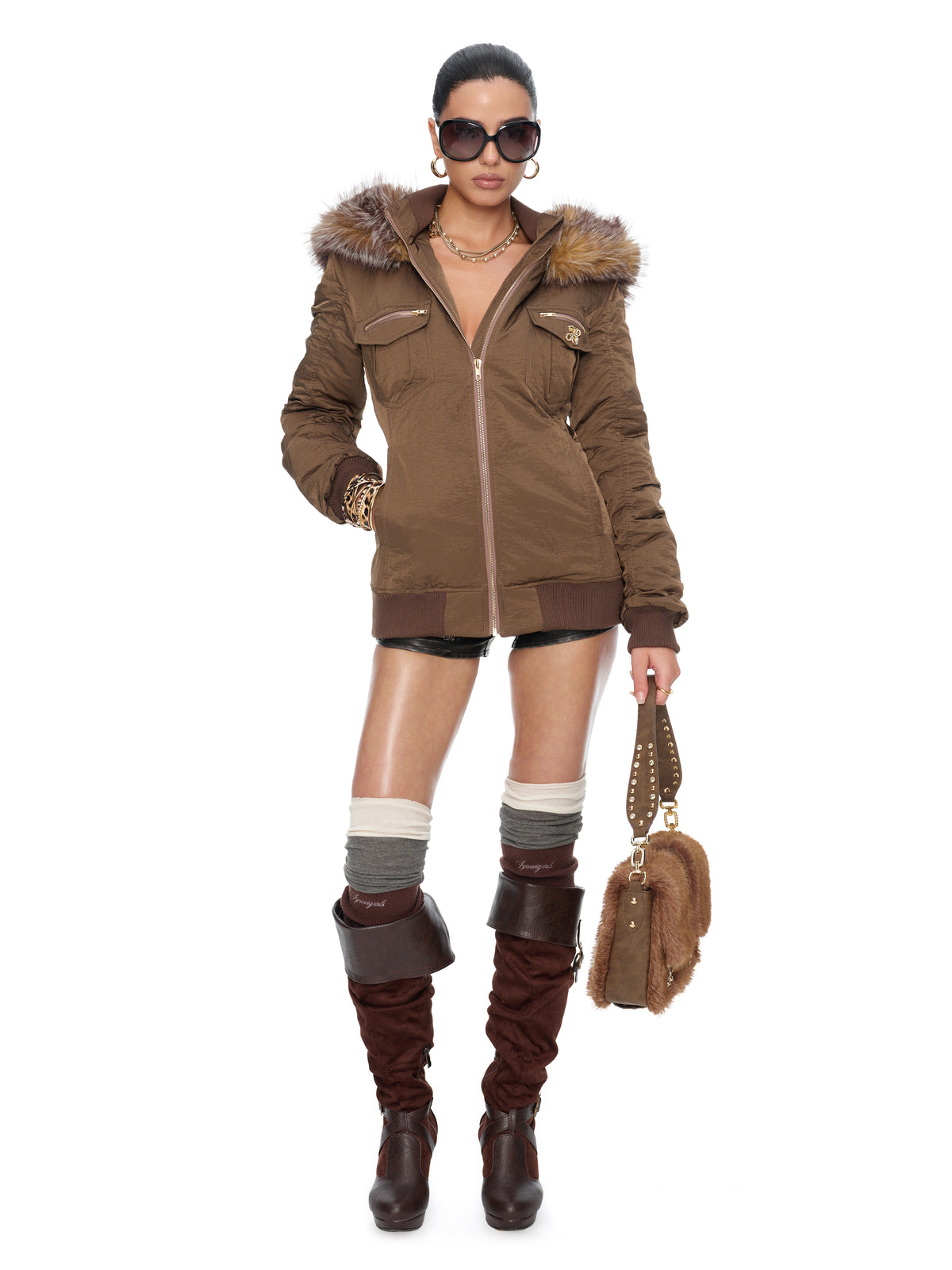 Gigi Hooded Jacket