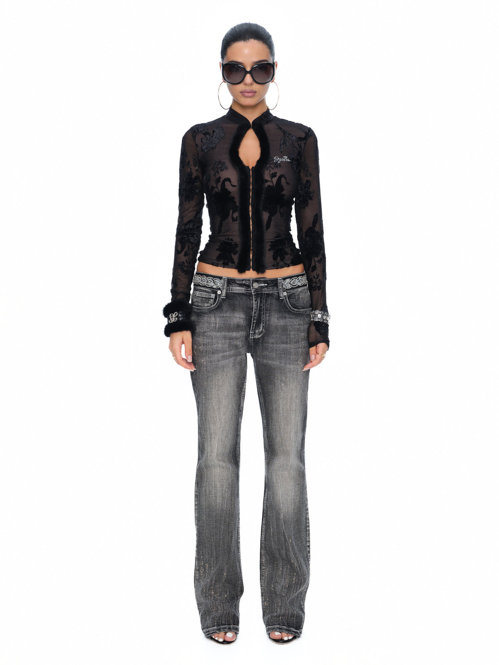 Ling Noir Top