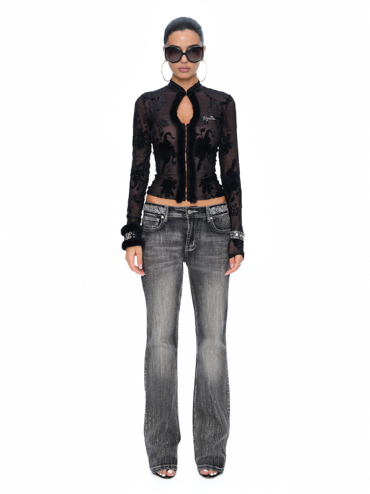 Ling Noir Top
