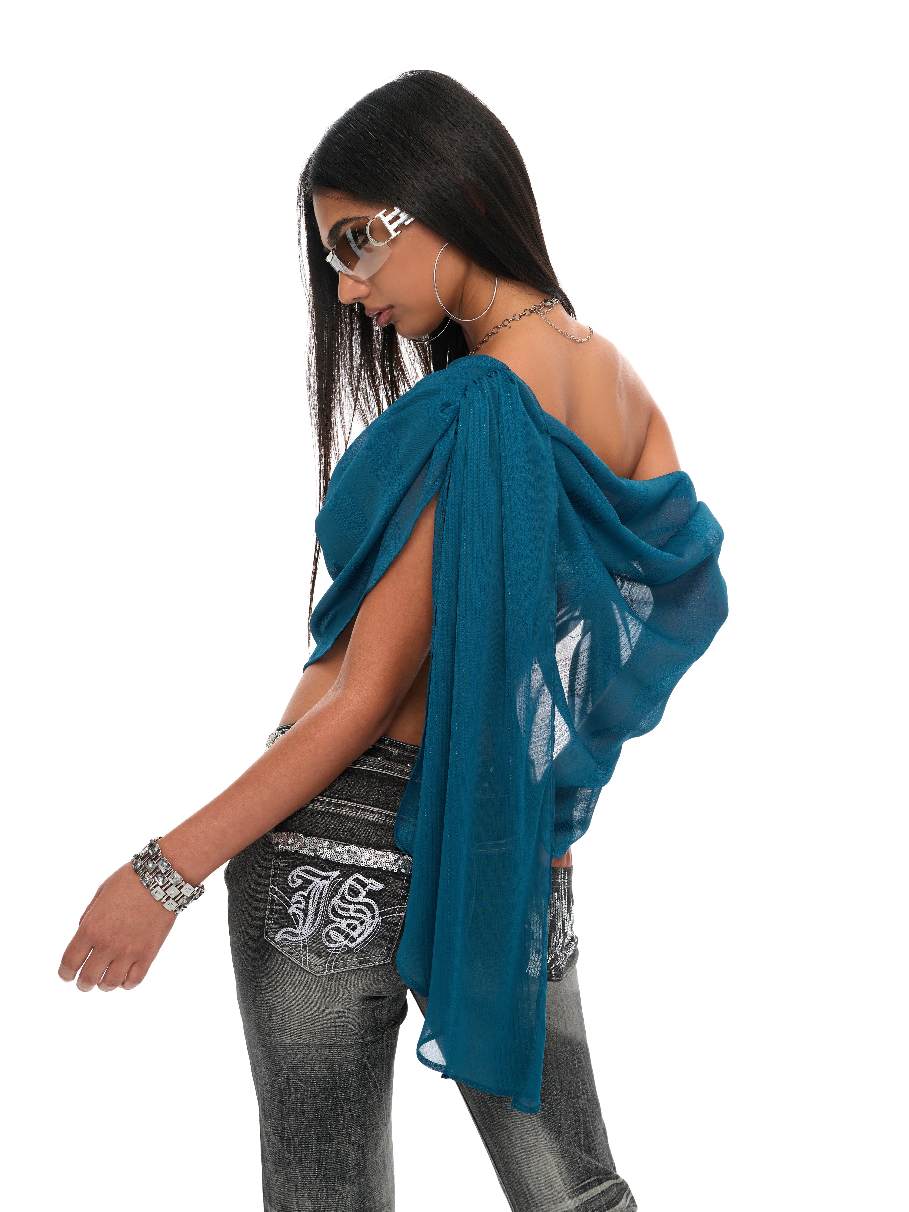 Roxy Sheer Top