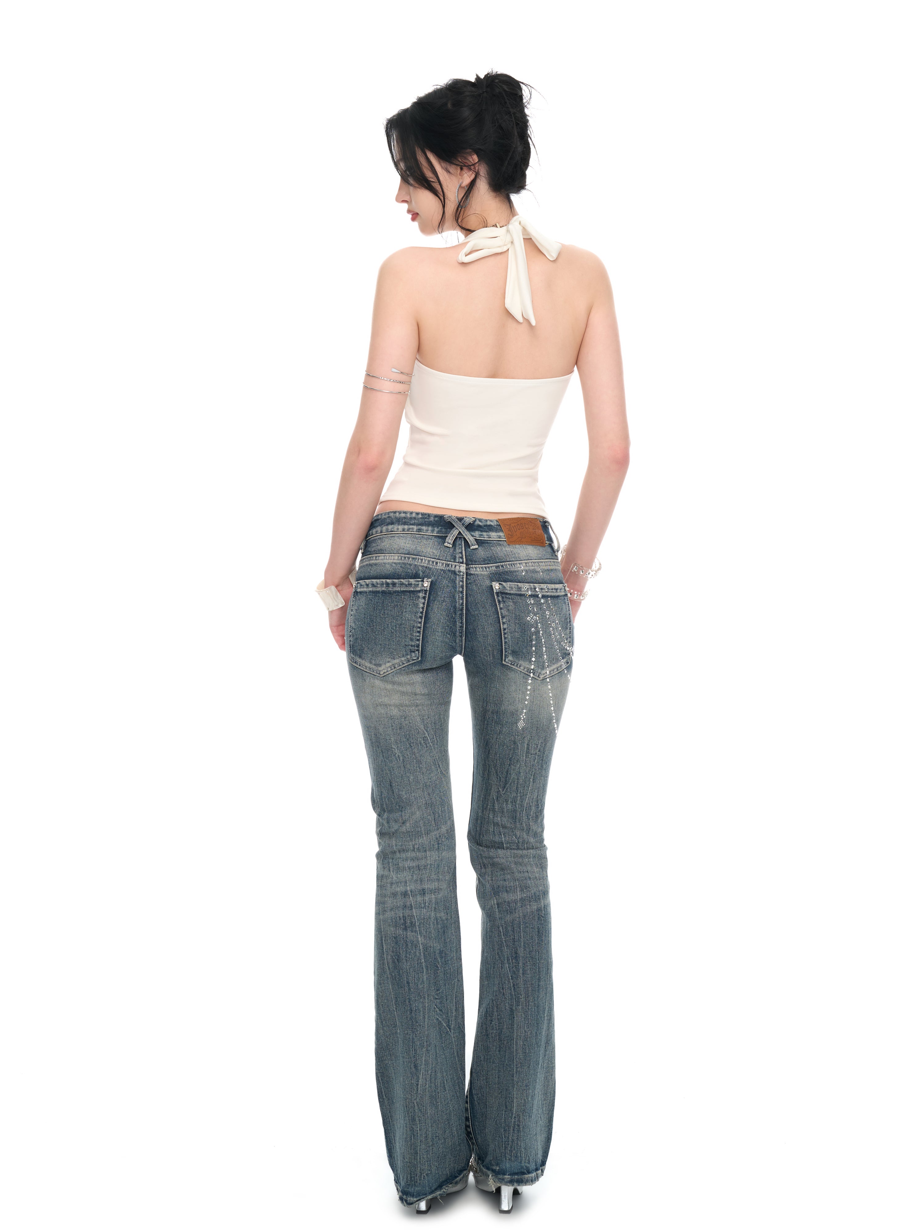 Naomi Shell Button Top