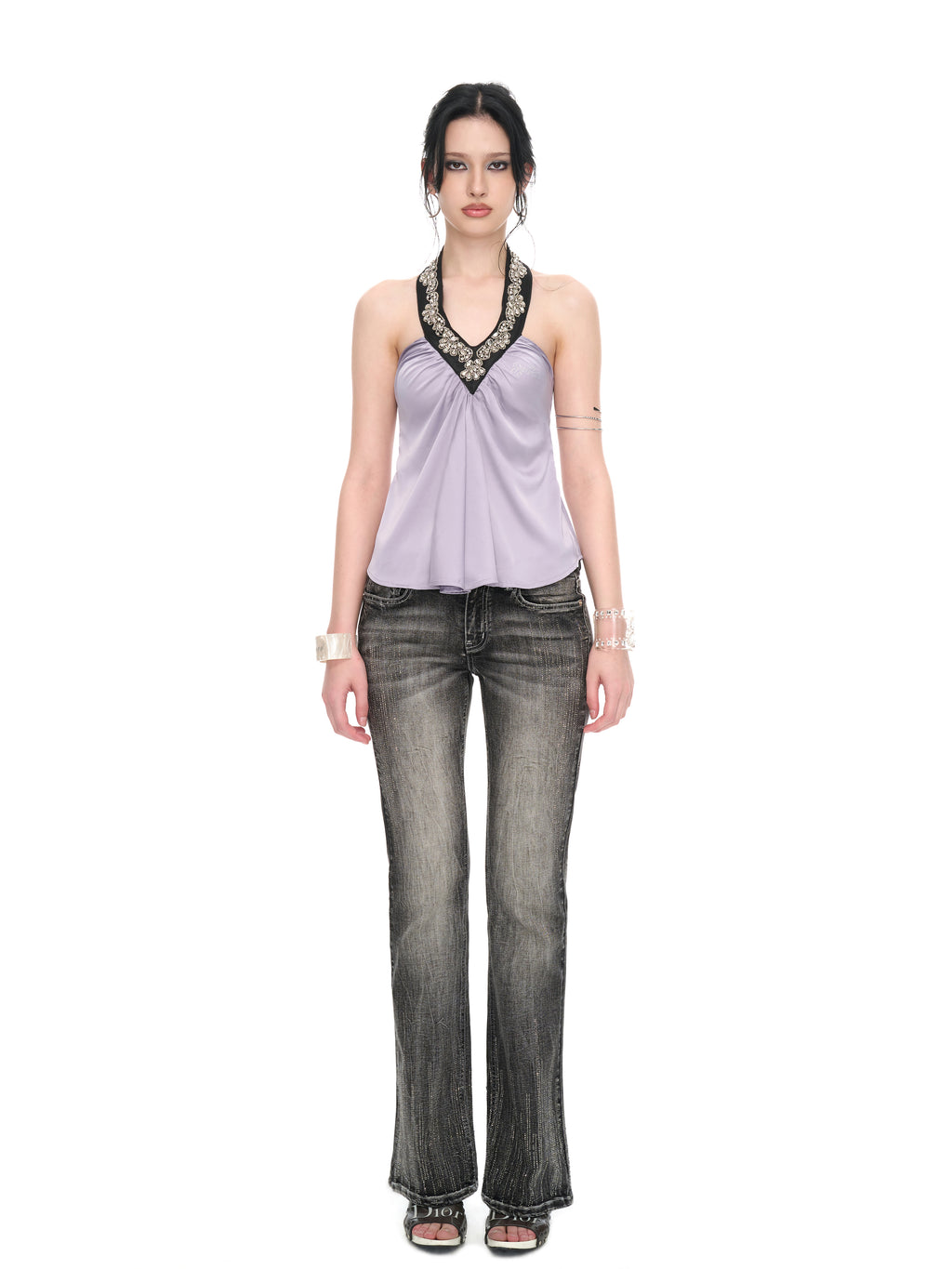 Glimmer Halter Top