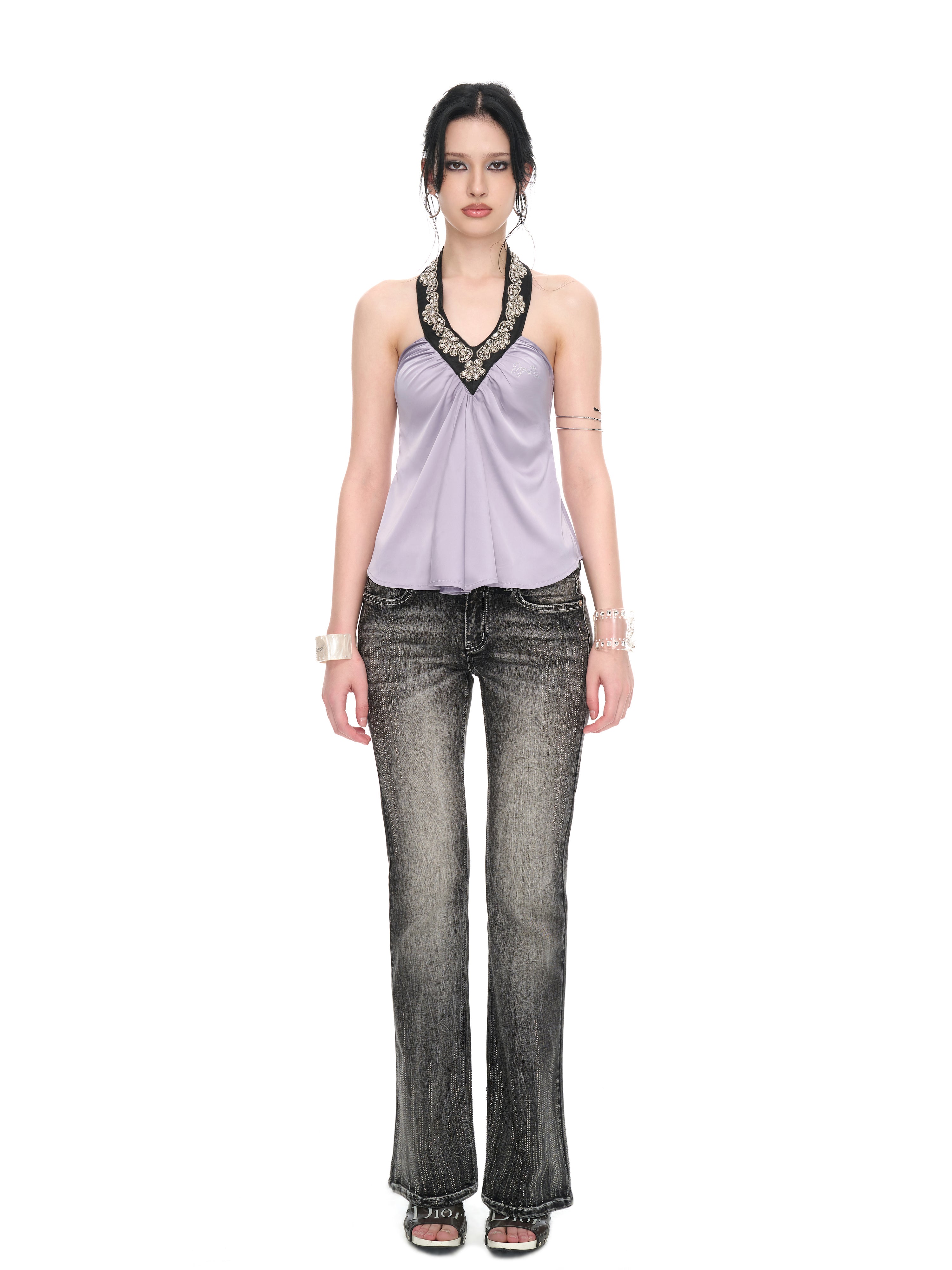 Glimmer Halter Top