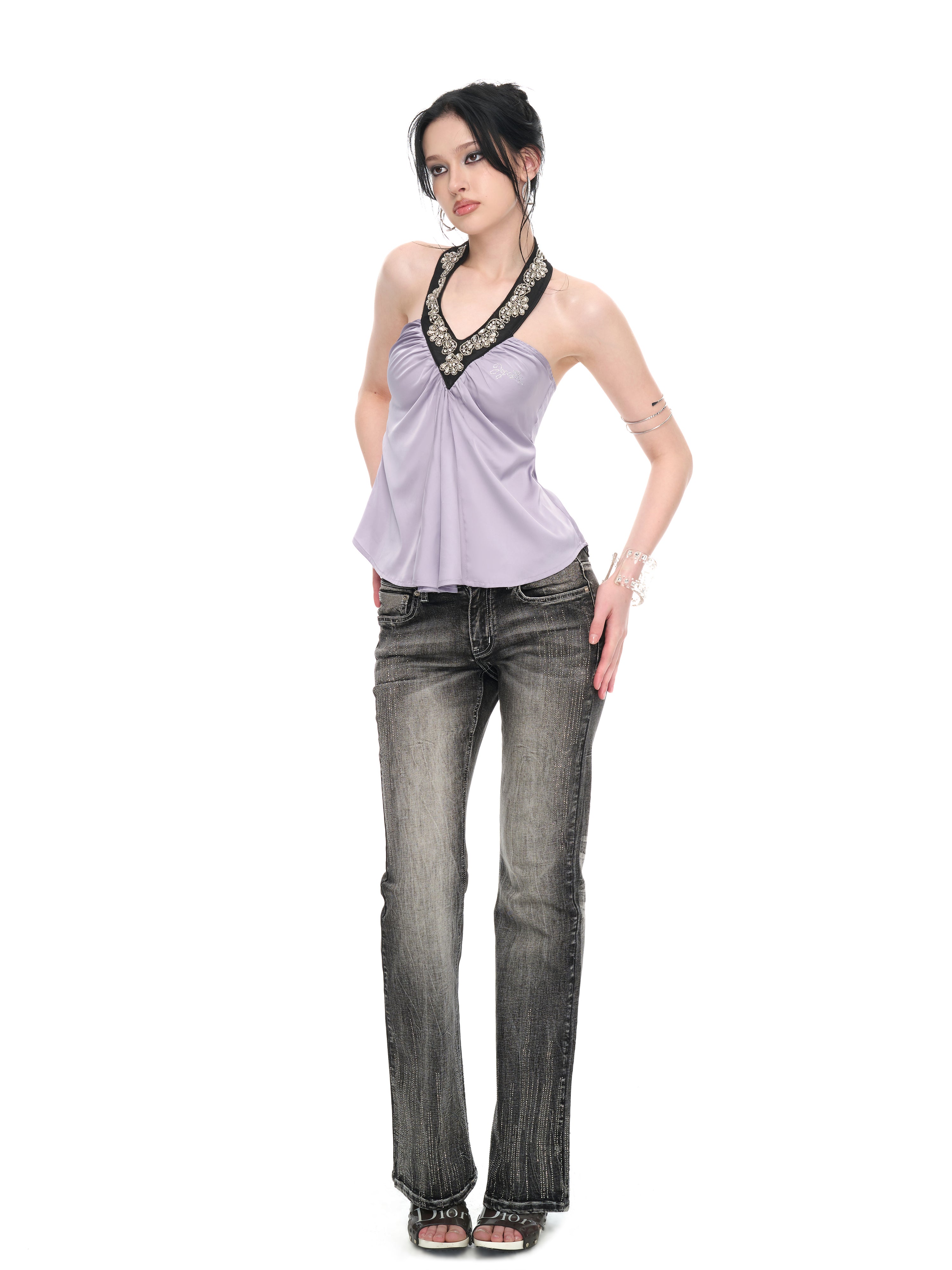Glimmer Halter Top