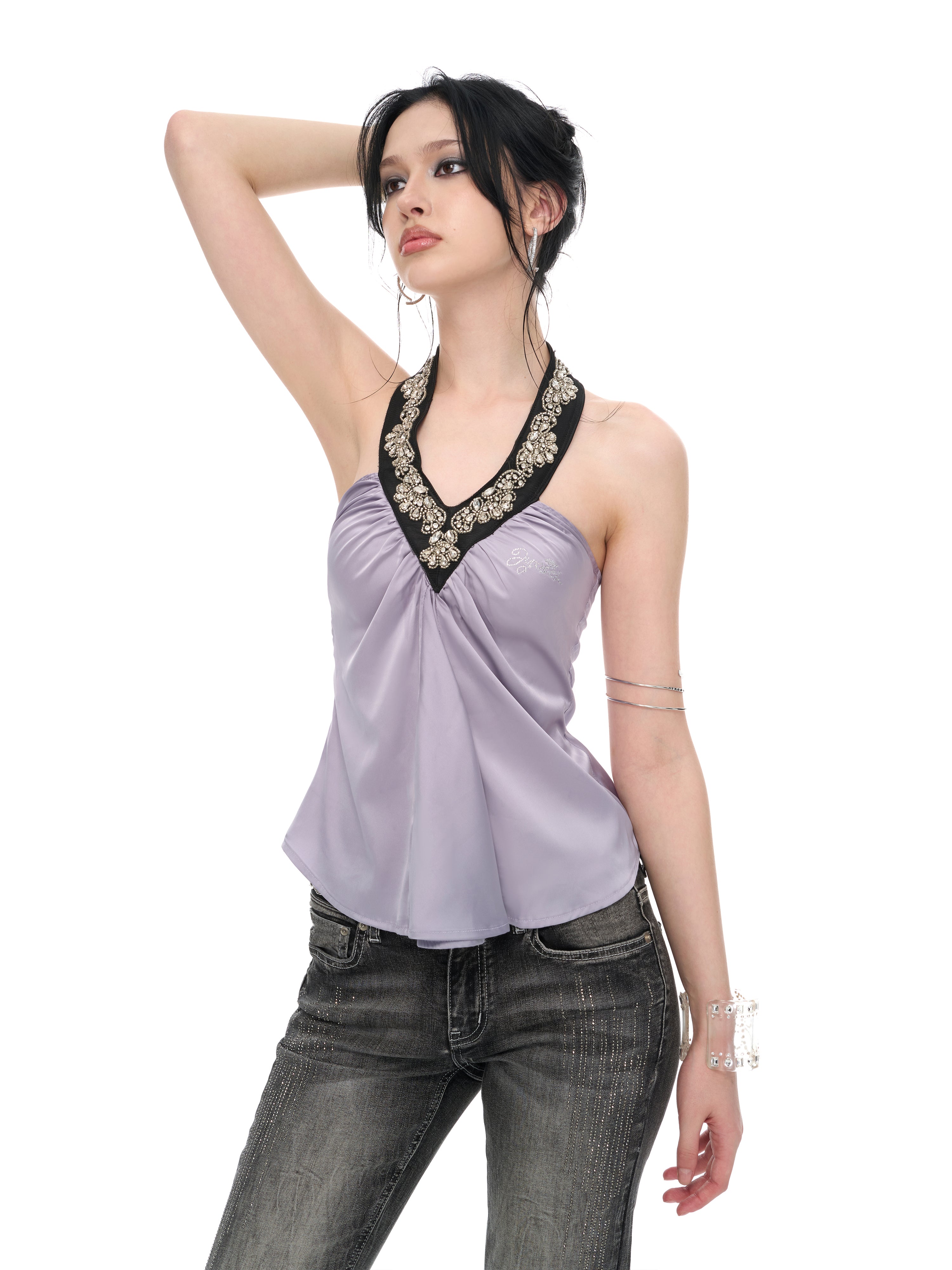 Glimmer Halter Top