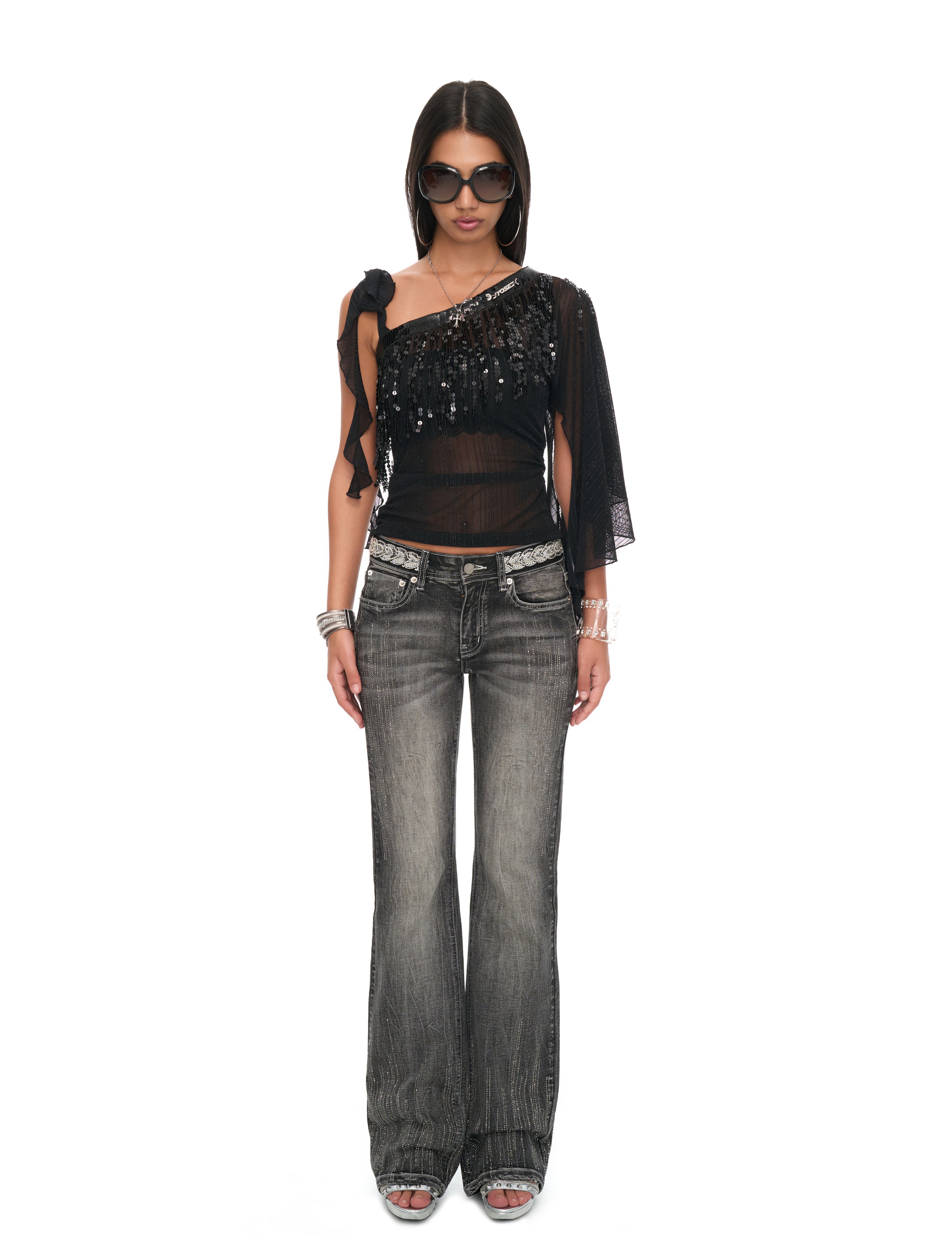 Roxy Fringe Top