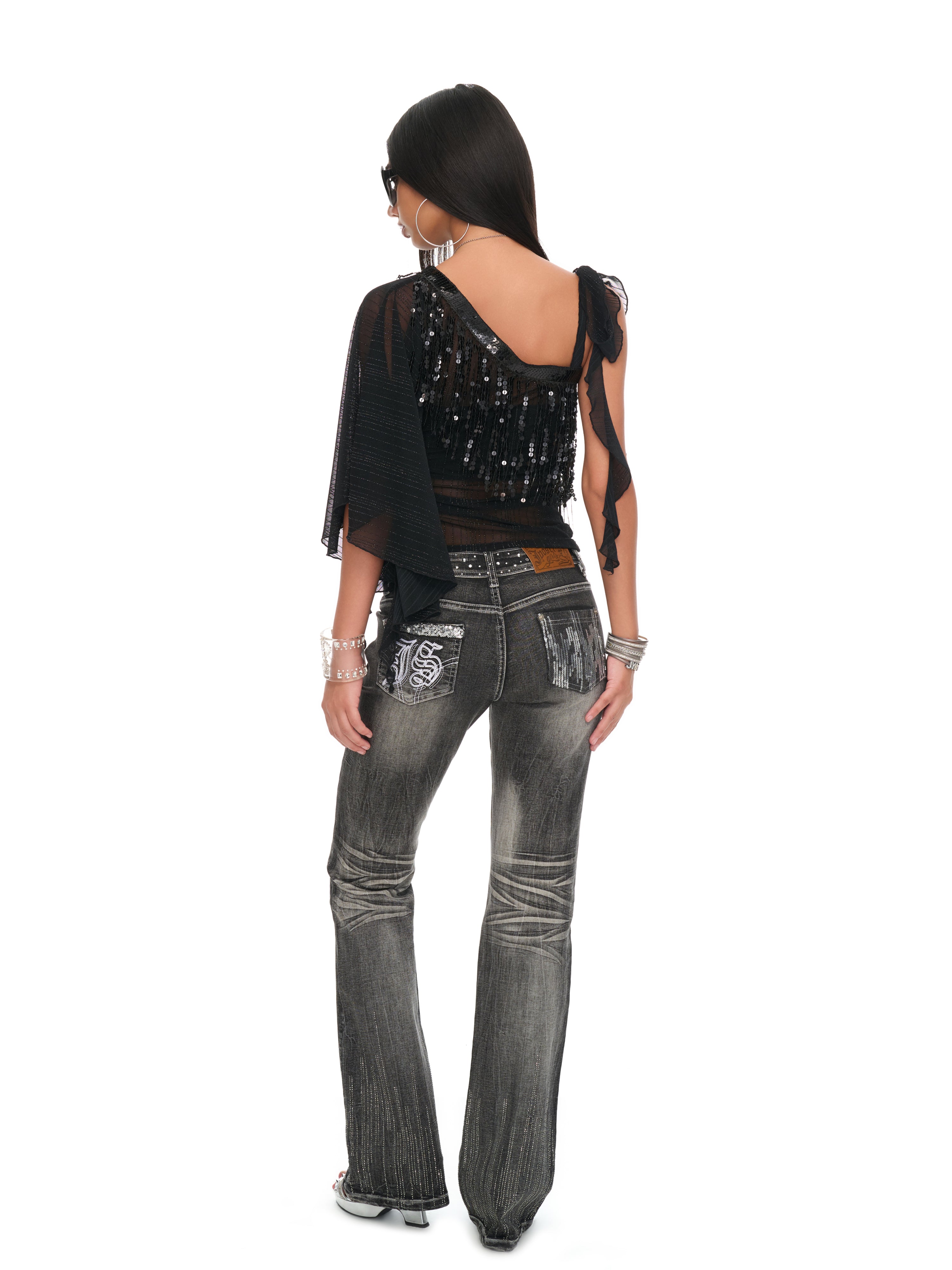 Roxy Fringe Top