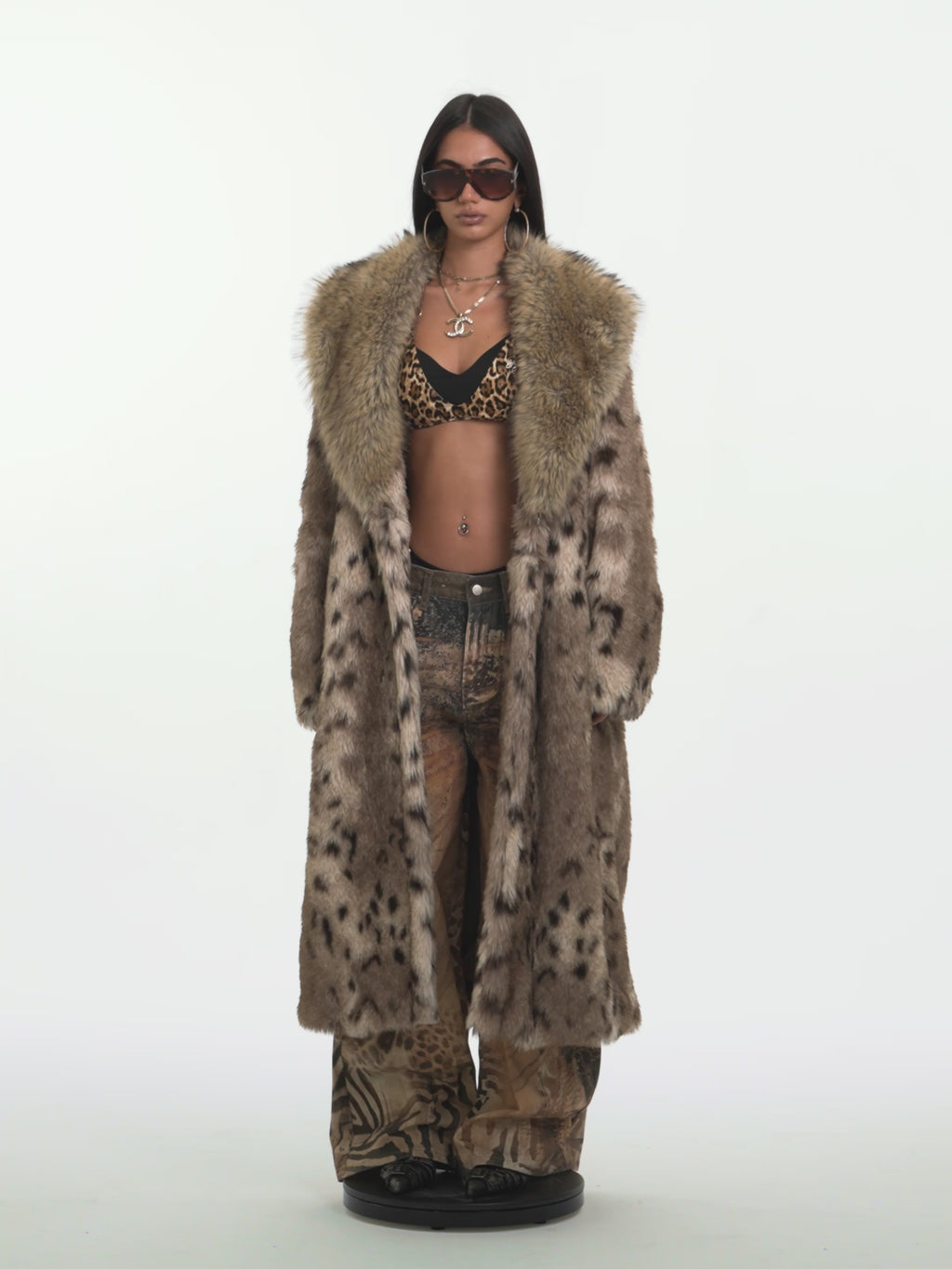 Holly Faux Mink Coat