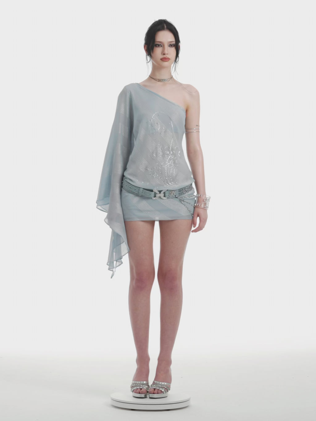 Ice Blue Dress
