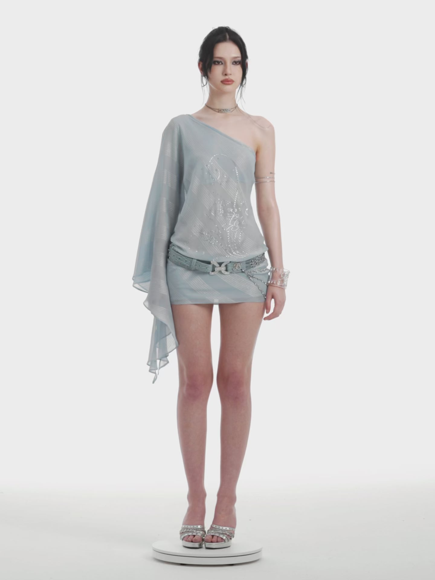 Ice Blue Dress