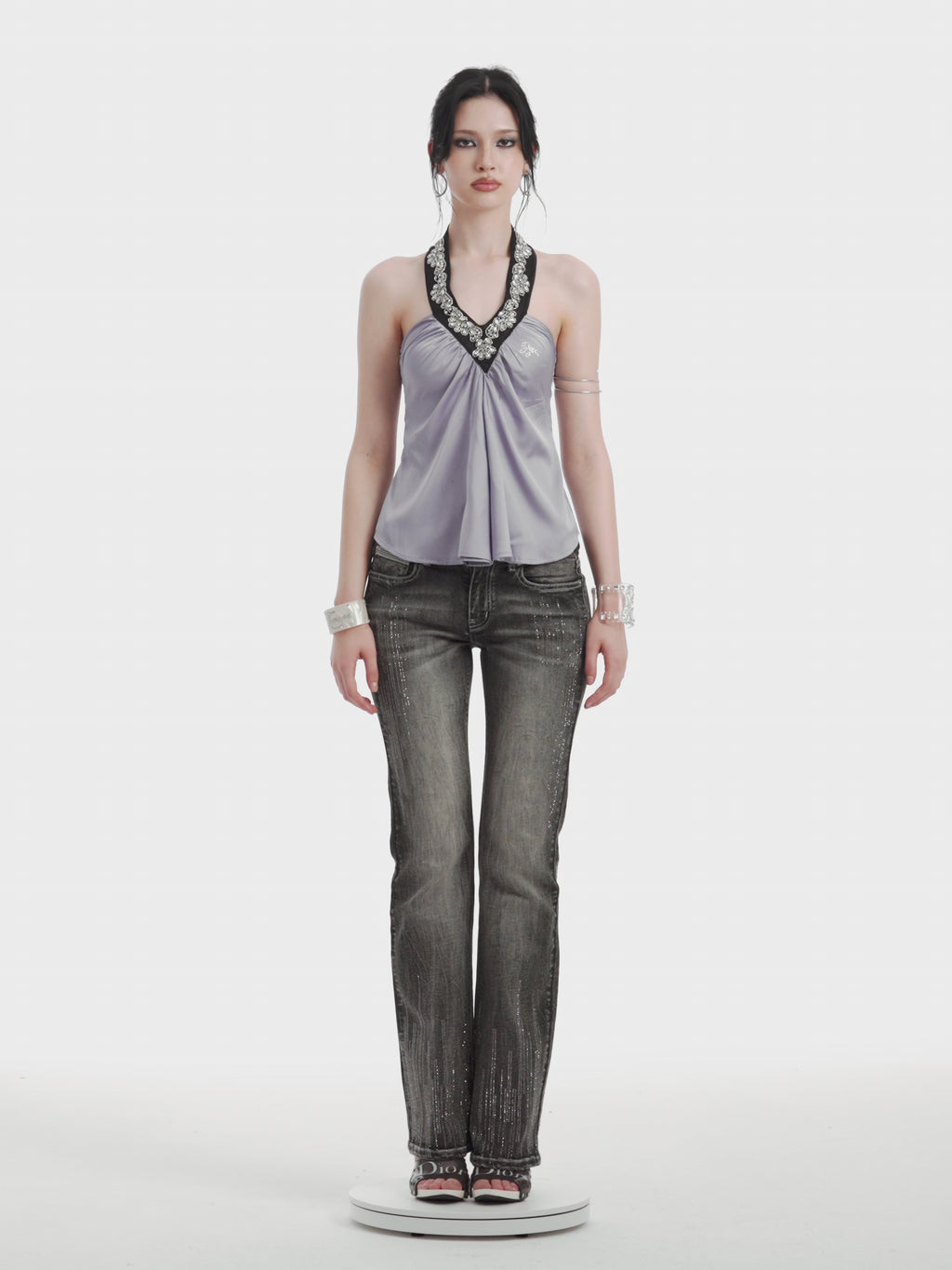 Glimmer Halter Top