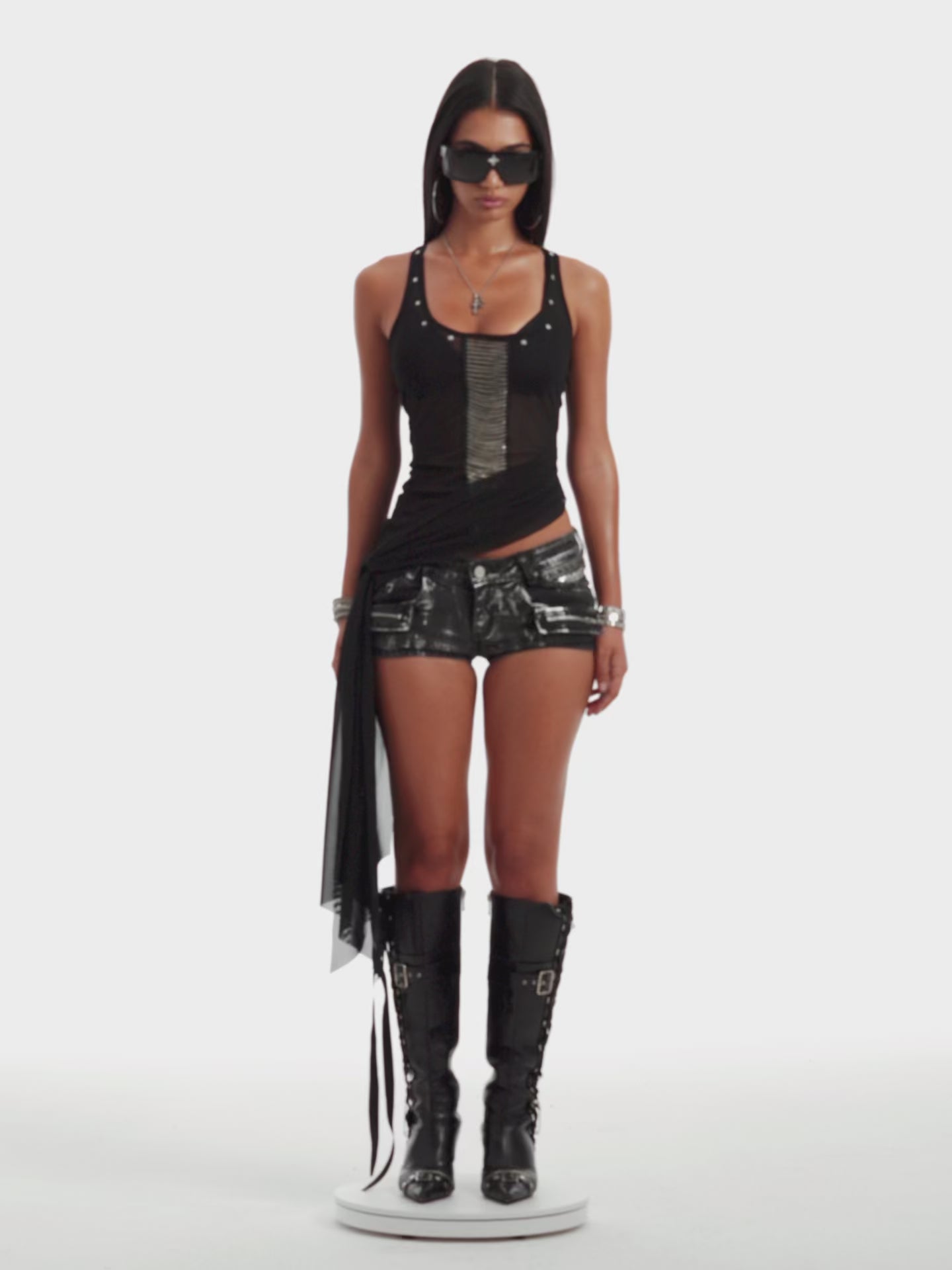 Roxy Mesh Tank