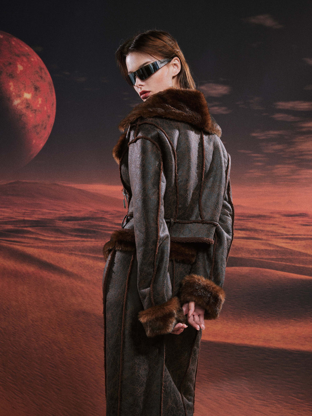 Carly Faux Leather Jacket