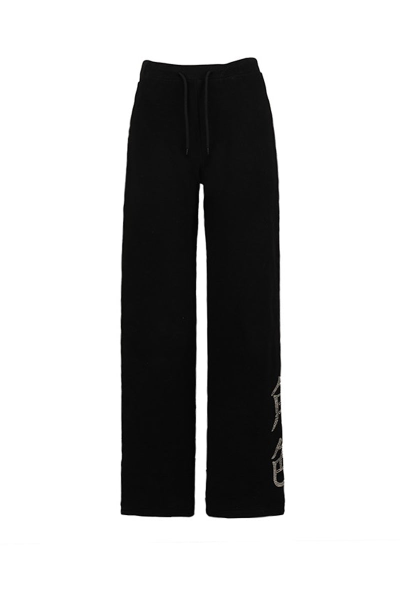 JuéSè Rhinestone Sweatpants