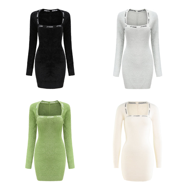 Long Sleeve Sweater Dress