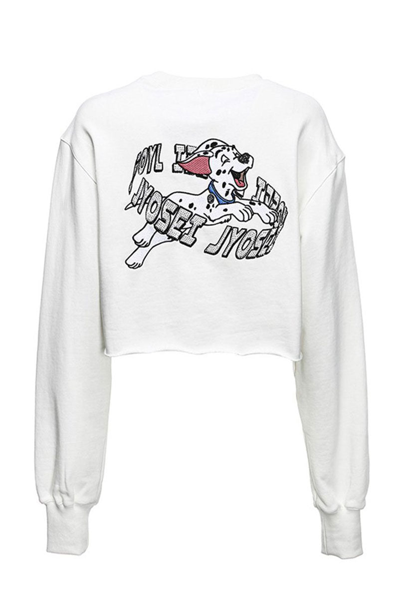Dalmatian Embroidered Sweater
