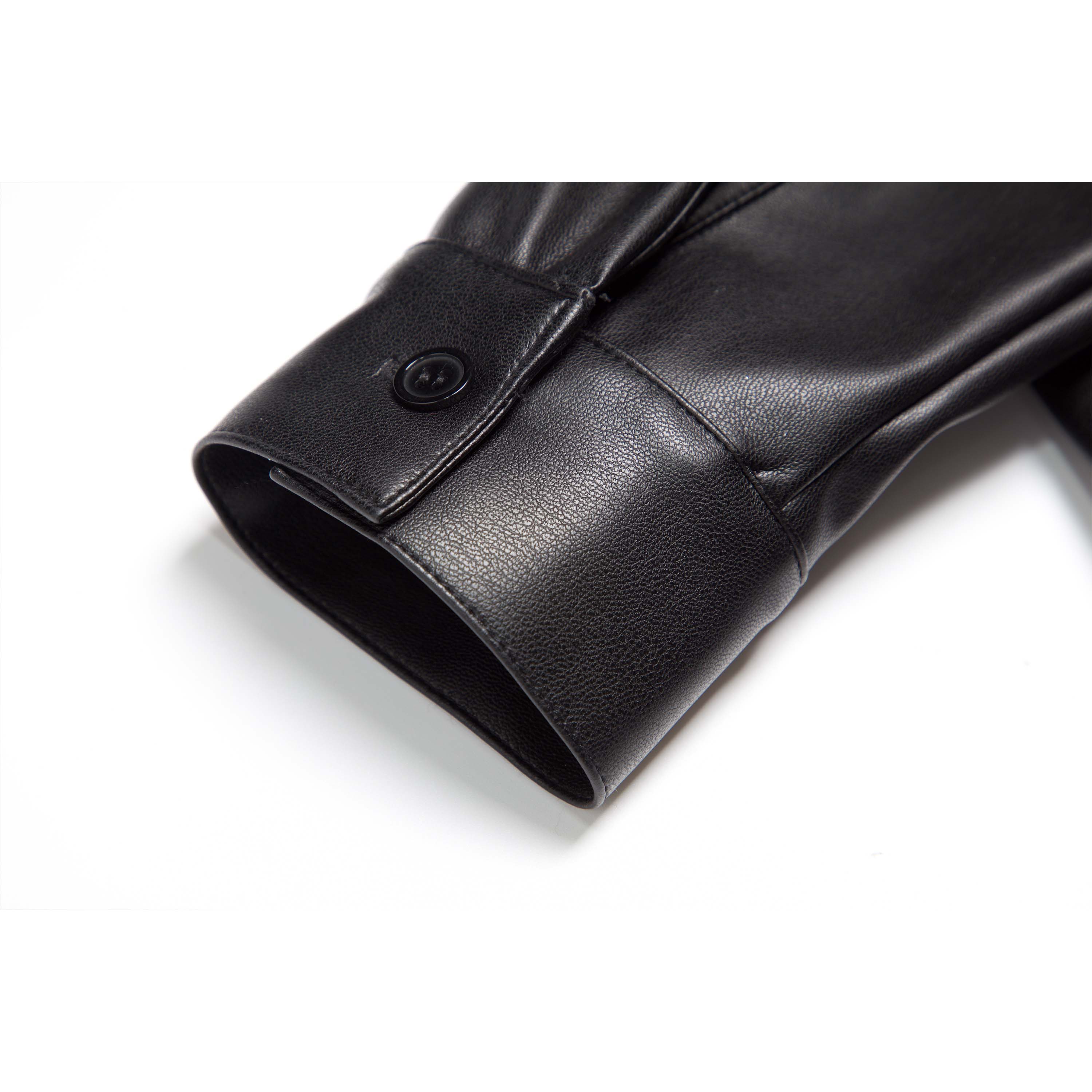 Kalinda Faux Leather Dress