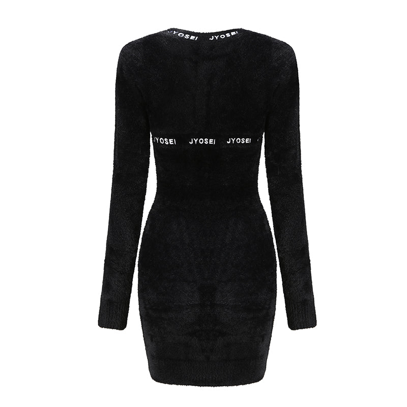 Long Sleeve Sweater Dress
