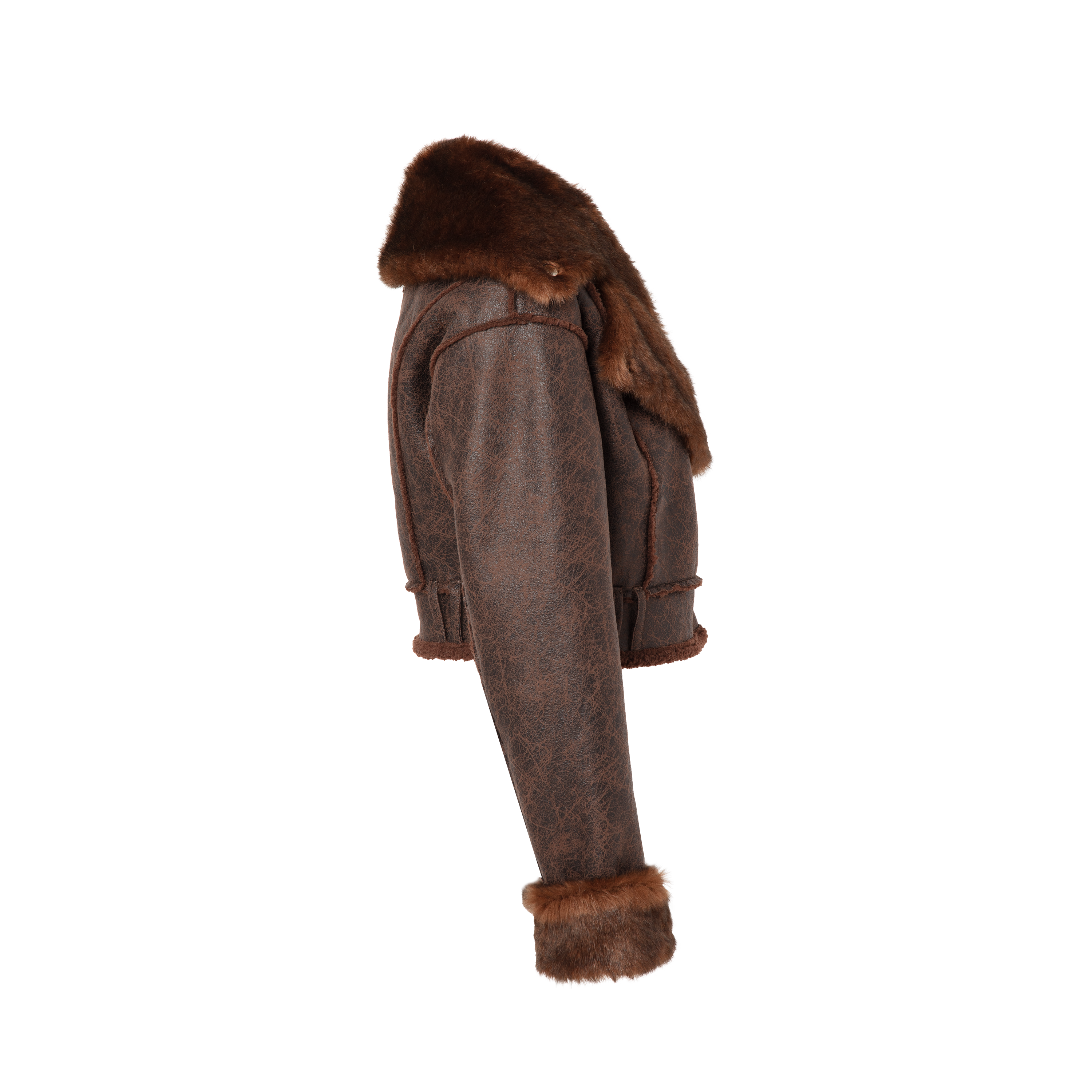 Carly Faux Leather Jacket
