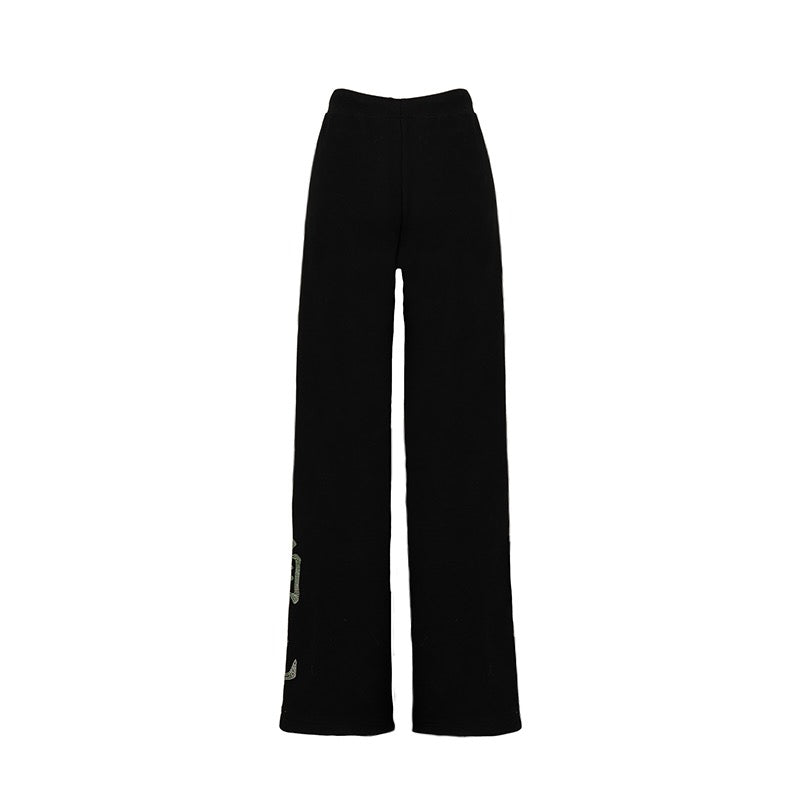JuéSè Rhinestone Sweatpants